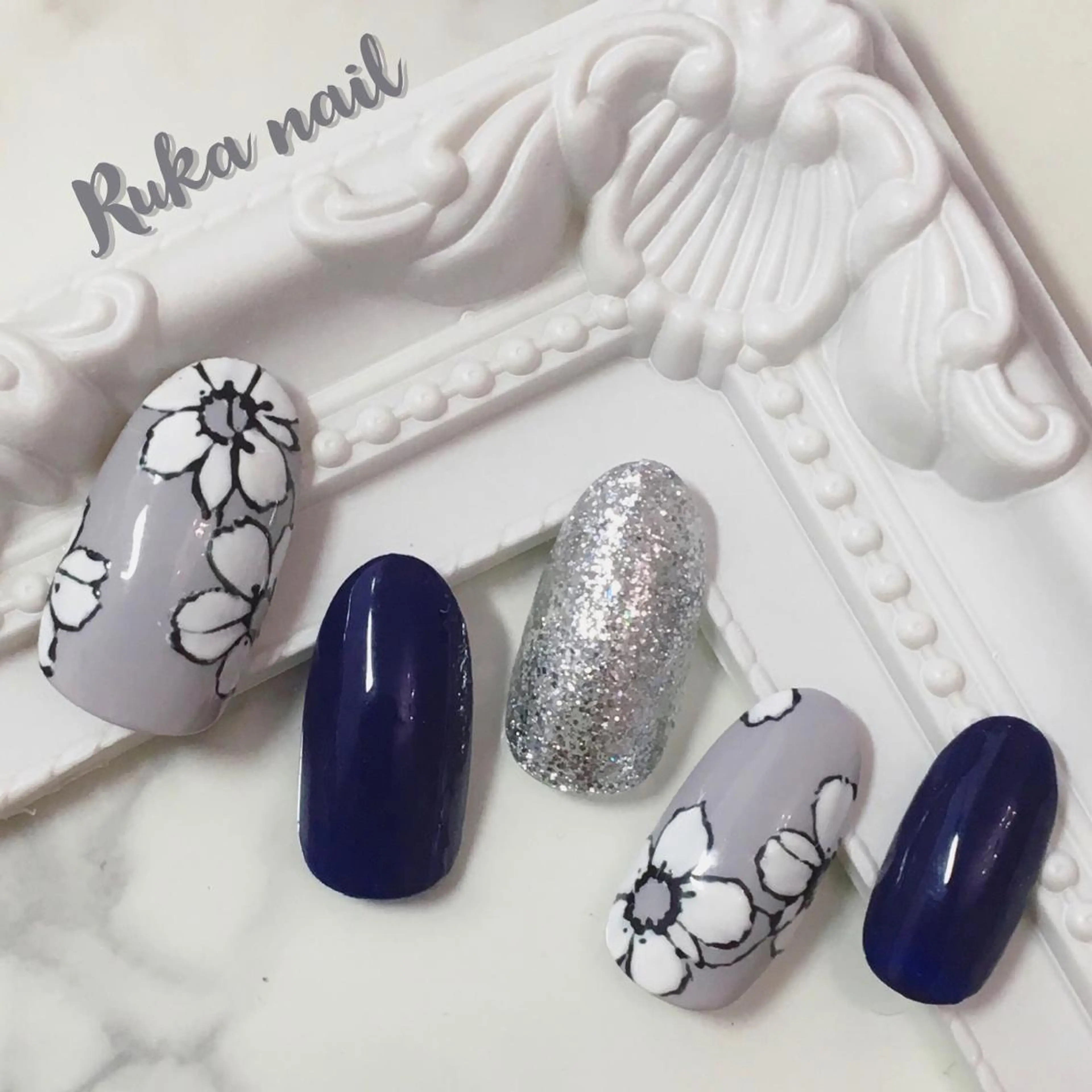 ネイル ハンドネイル Ruka nail 【ﾙｶ ﾈｲﾙ】のネイルデザイン