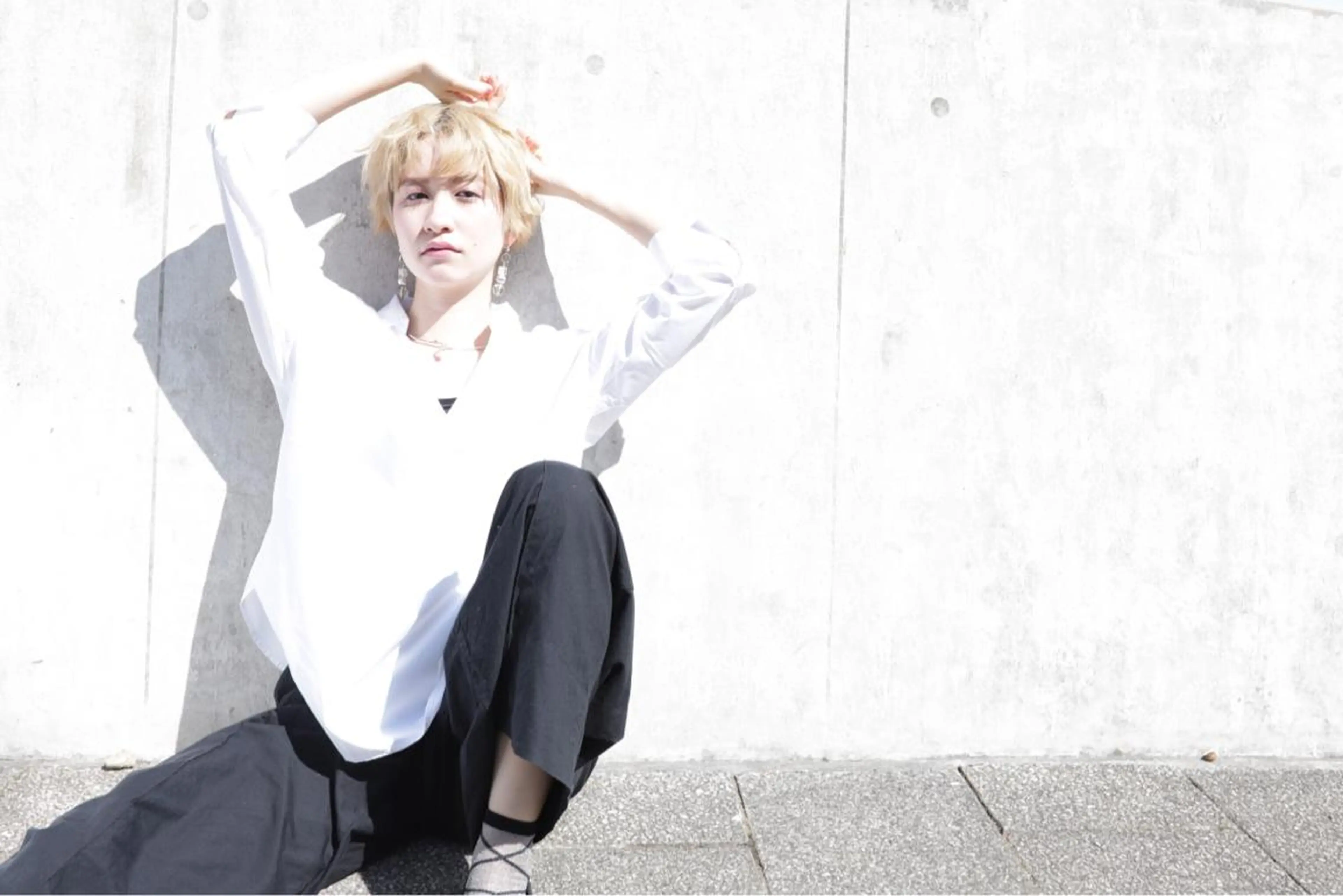 ショート カラー enx academyのヘアスタイル