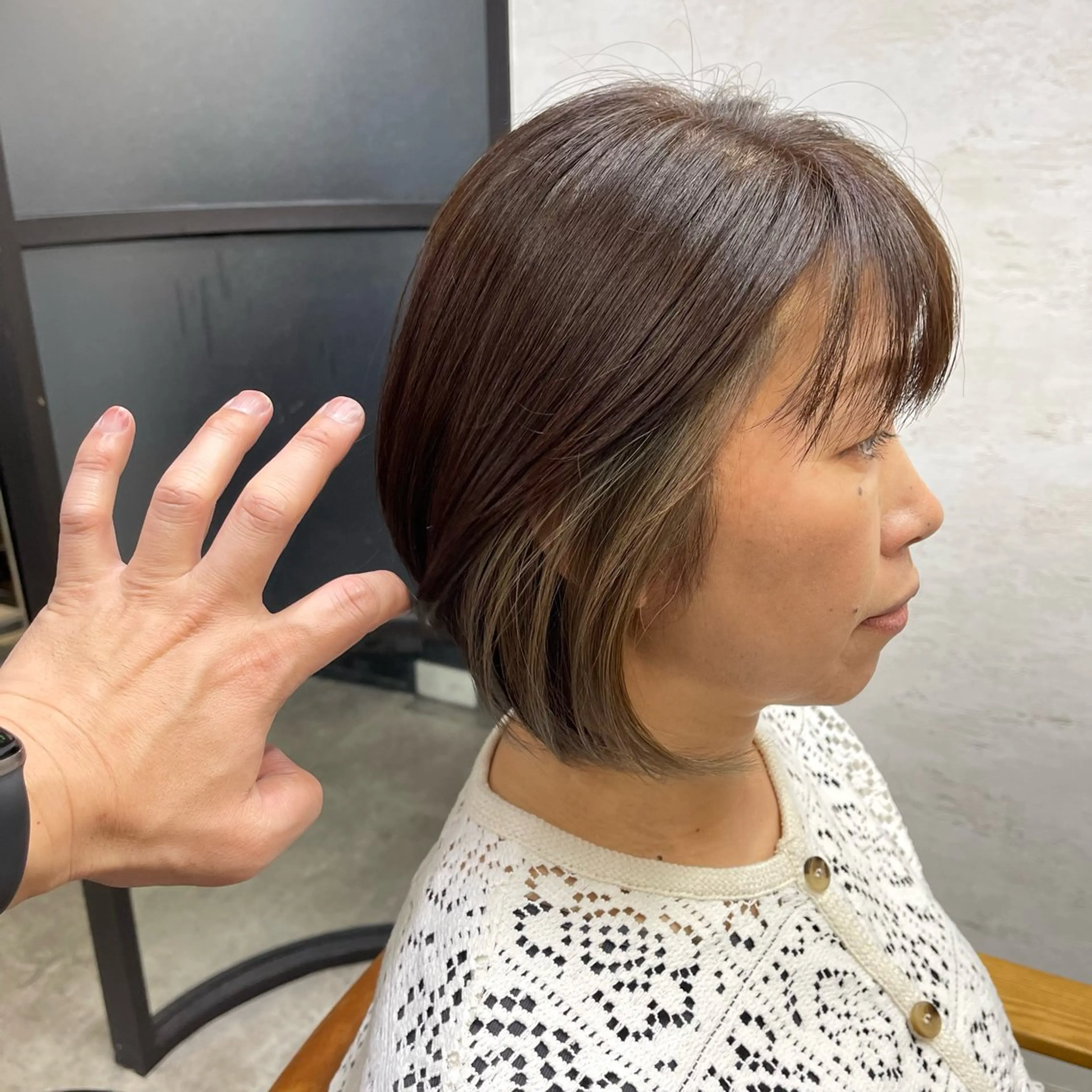 カラー 黒崎 勝巳のヘアスタイル