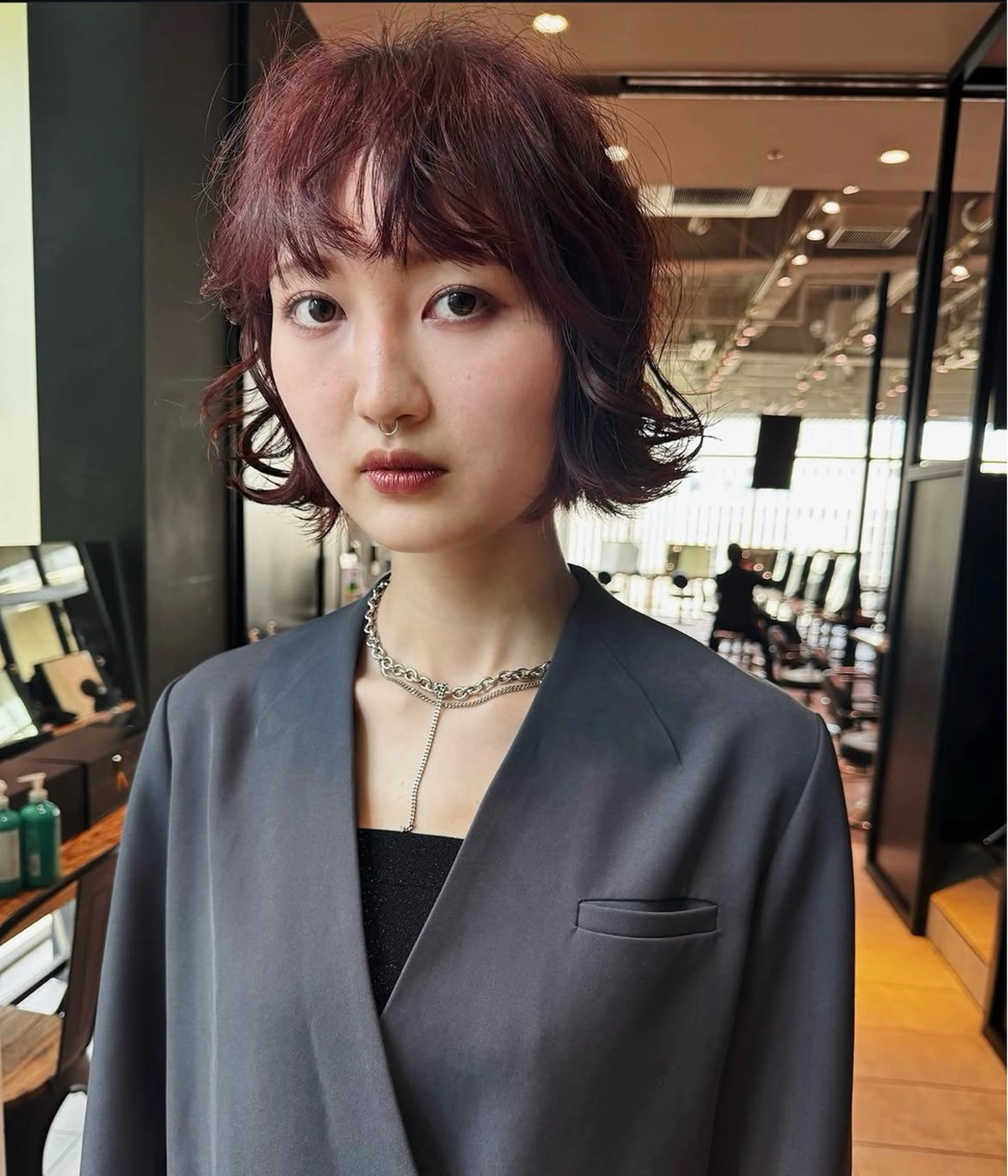 カラー ヘアカラー ALBUM池袋 なるきやのヘアスタイル