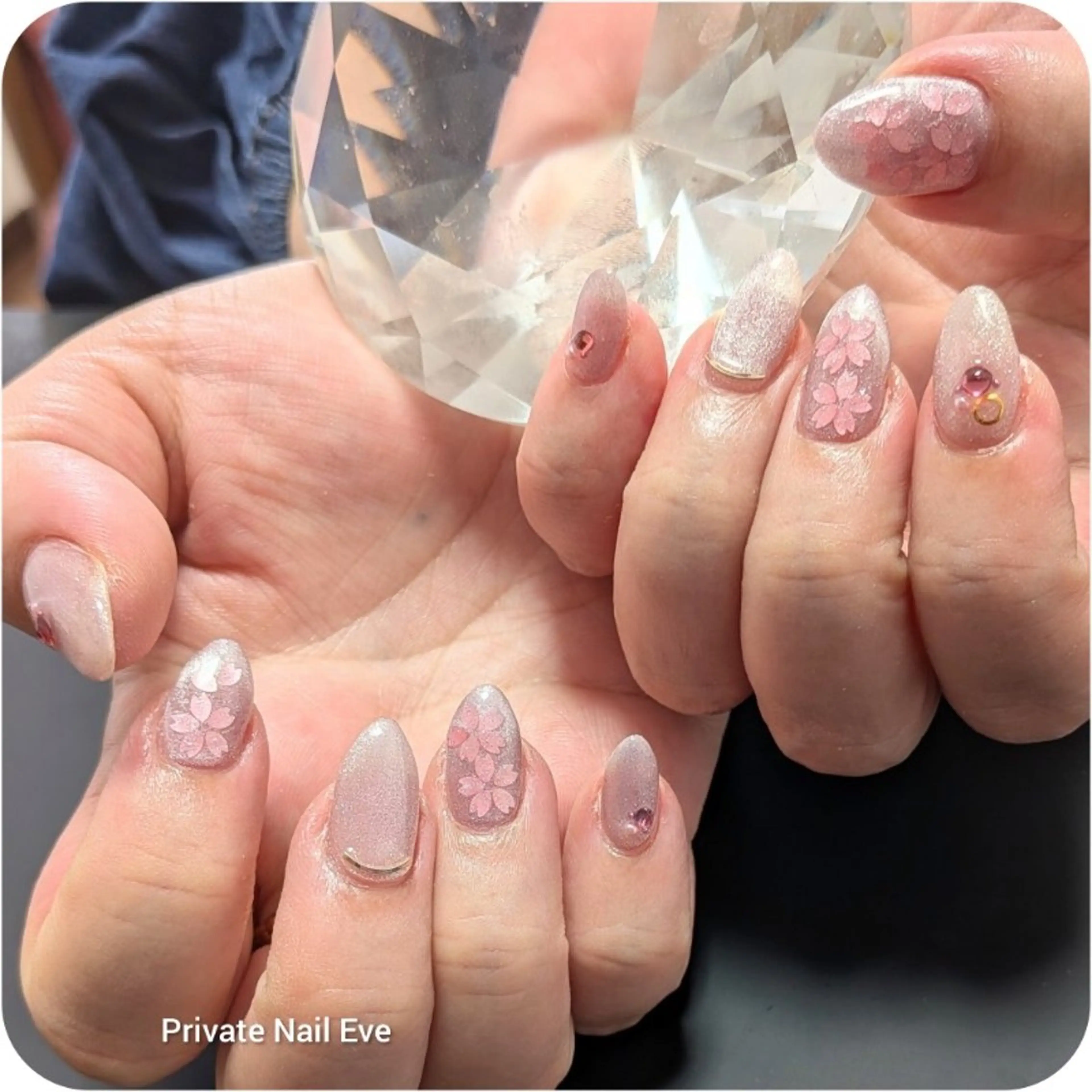 ネイル 桜ネイル ハンドネイル ネイル junkoのネイルデザイン