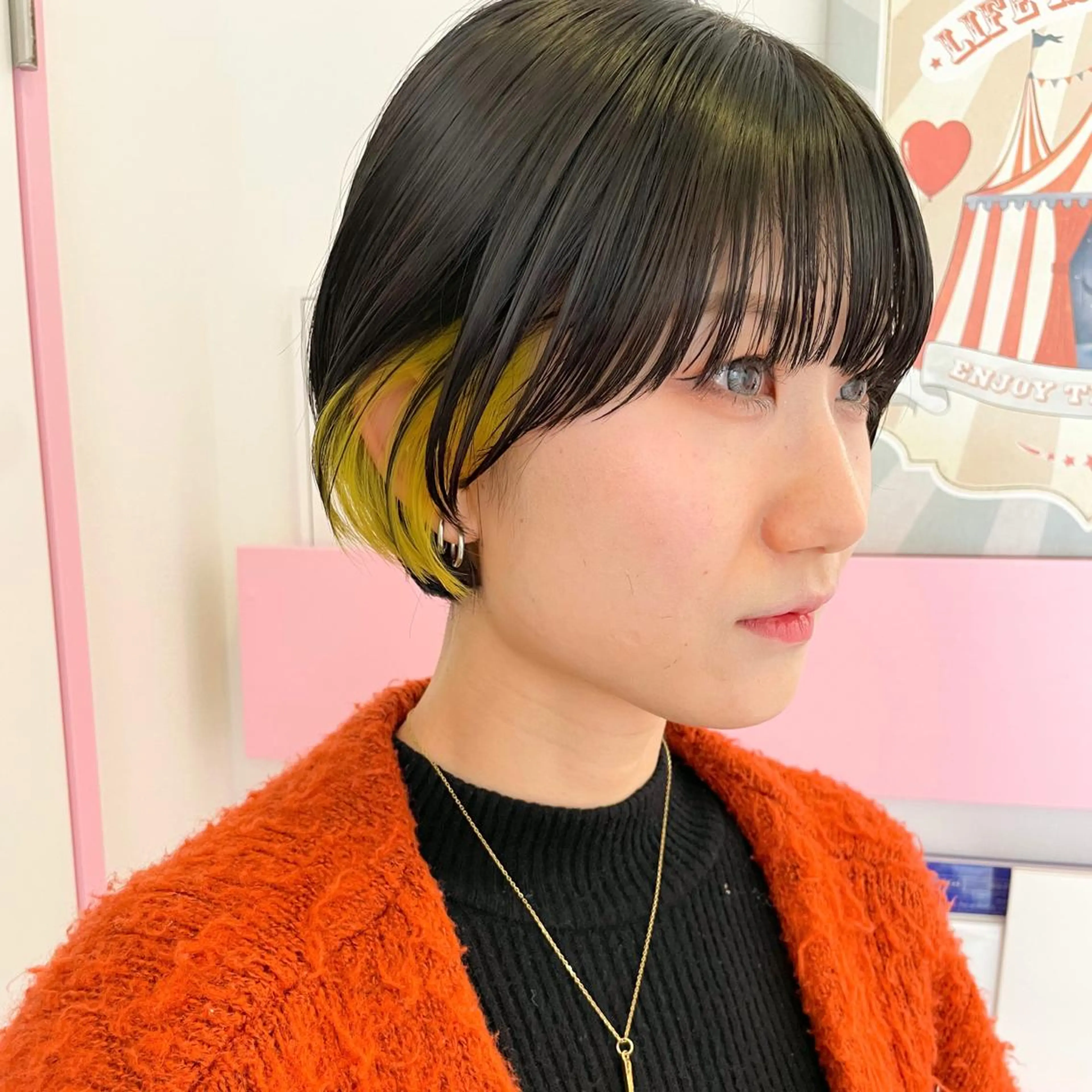 🌟ご新規様🌟カット+インナーカラー+カラー+3stepトリートメント フェイスフレーミング/ダブルカラーの写真