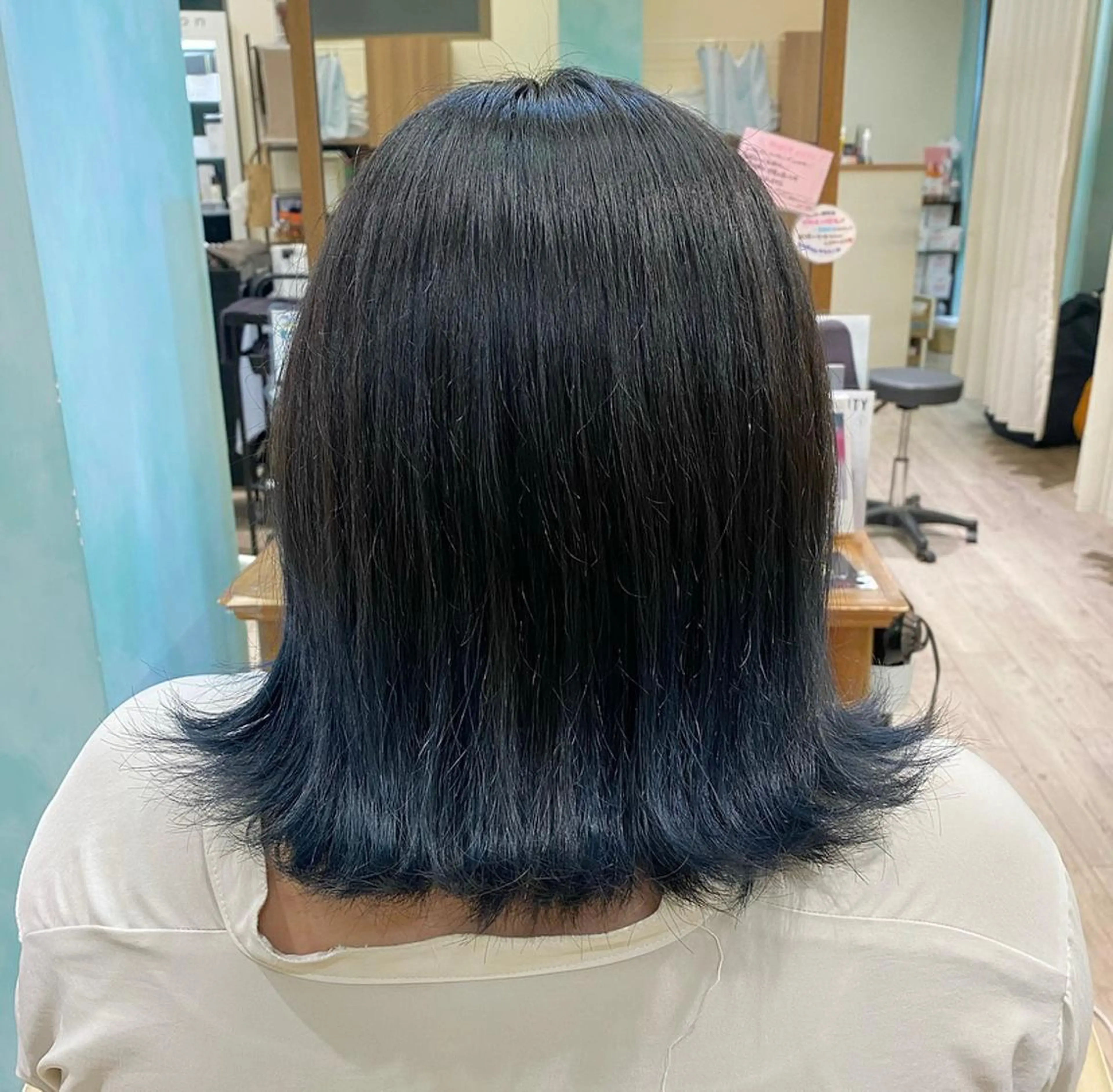 カラー グラデーションカラー 後藤 瀬奈のヘアスタイル