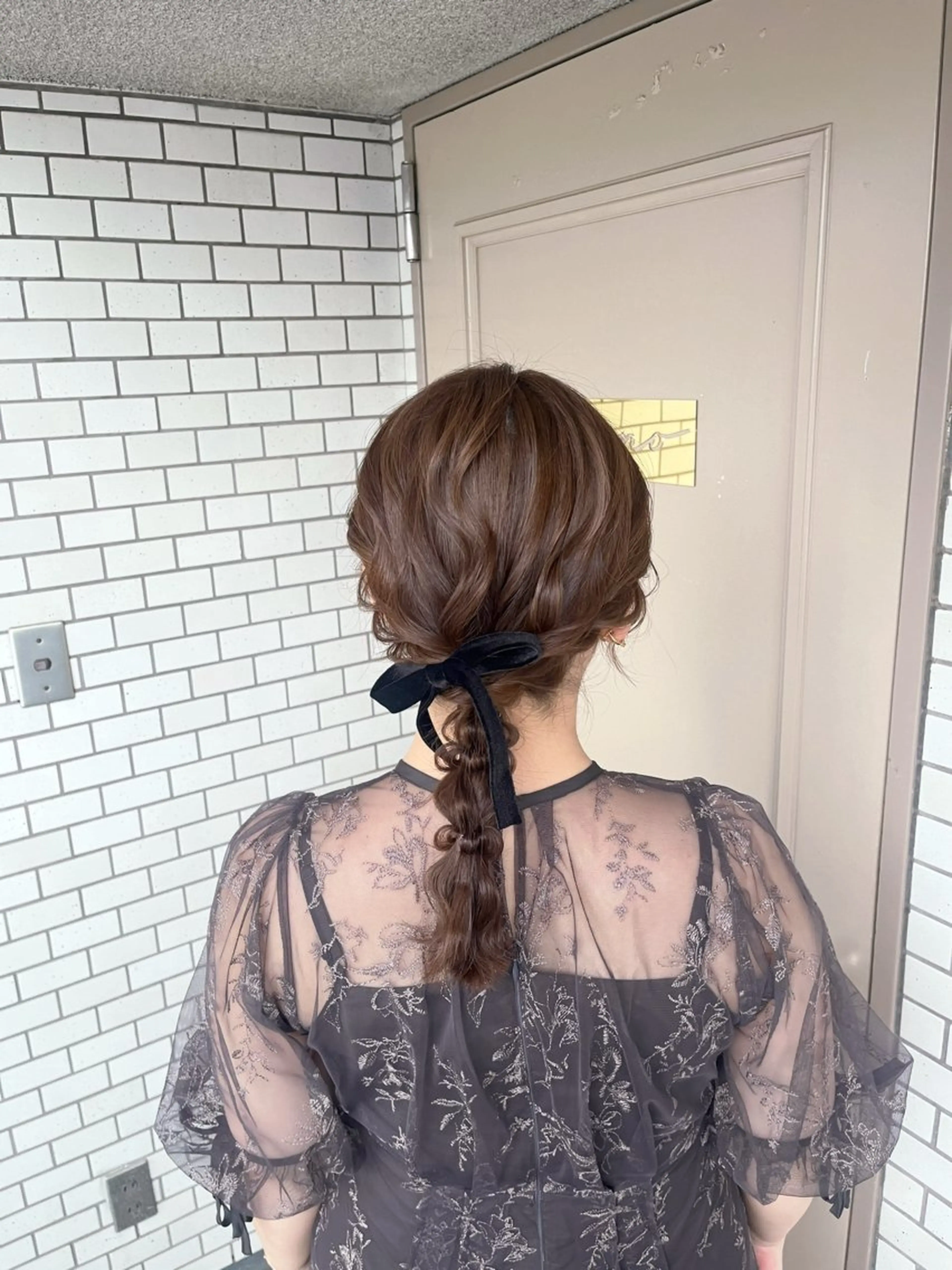 ヘアアレンジ 垢抜けヘアメイク🫧 JURI🪽のヘアスタイル