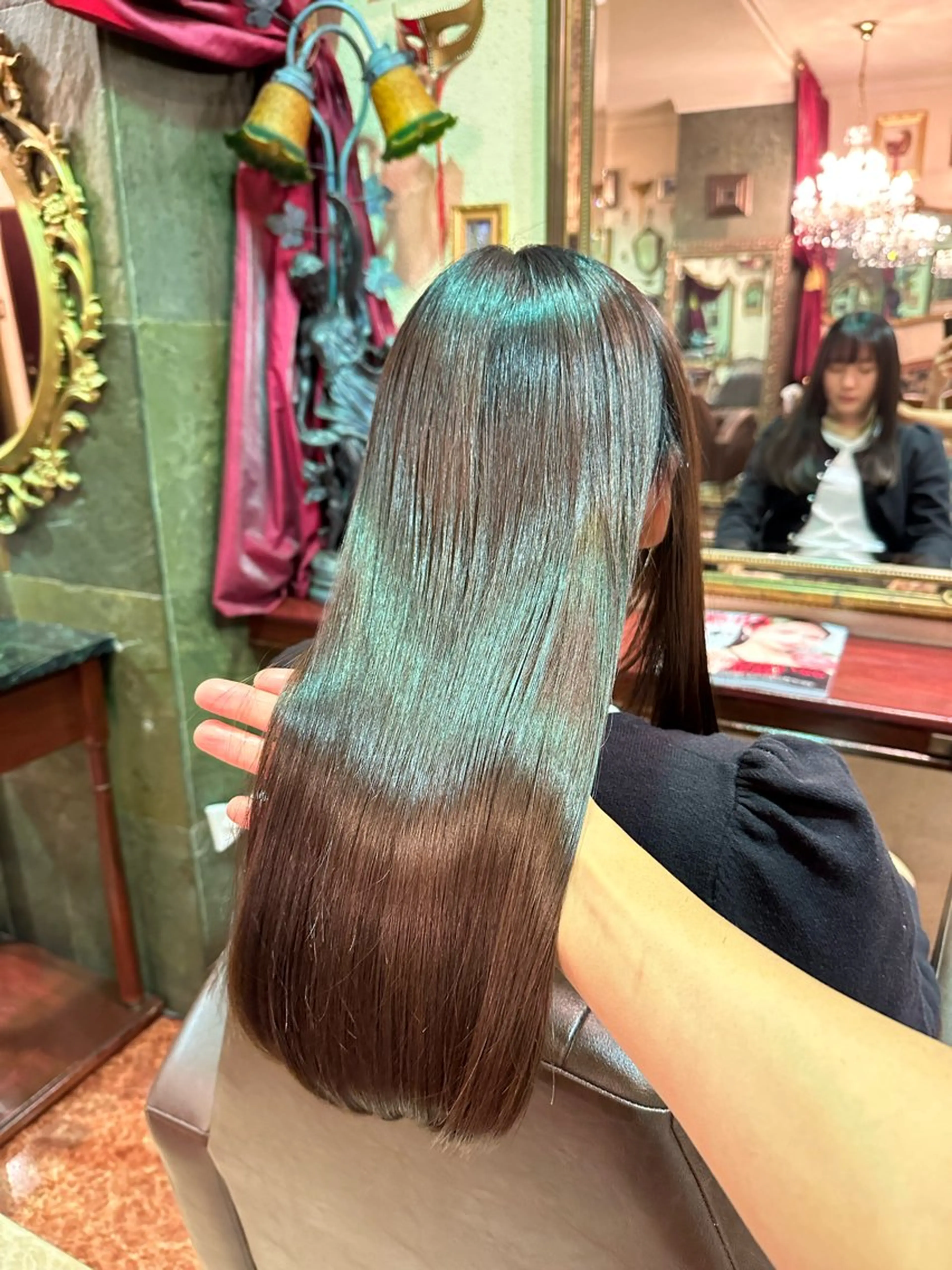 ロング トリートメント 【美髪矯正 /髪質改善】RINのヘアスタイル