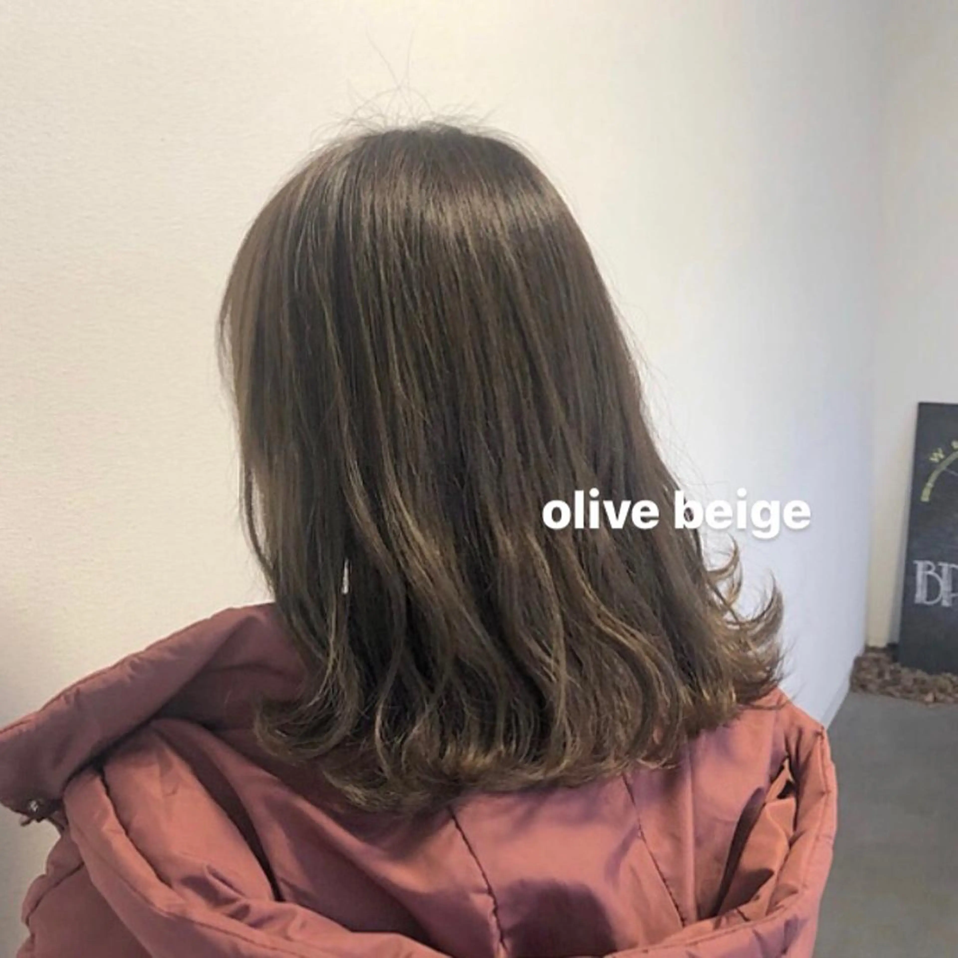 ミディアム カラー GPIP 近藤沙樹のヘアスタイル