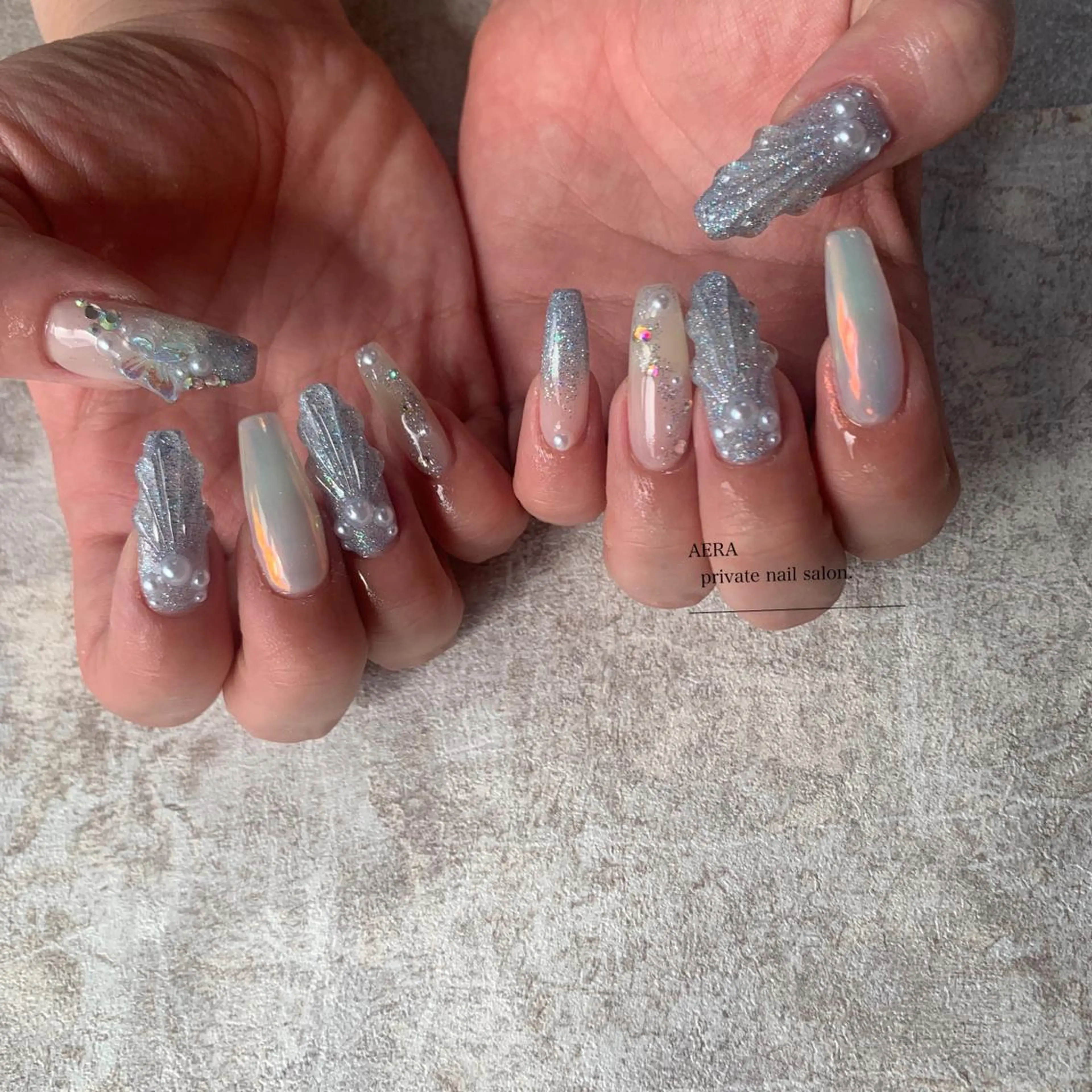 ネイル AERA nail shino🐱⸝꙳のネイルデザイン