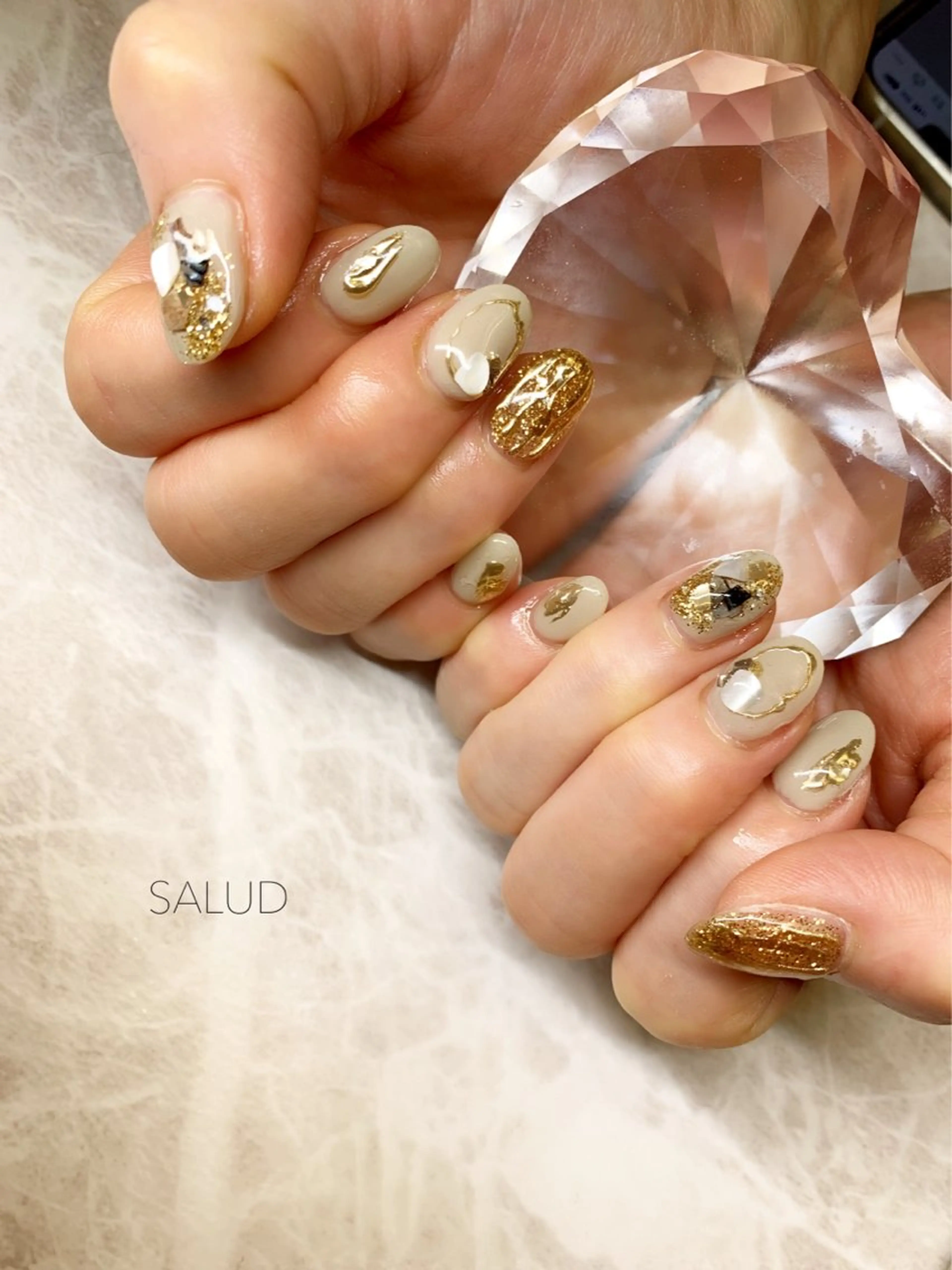 ネイル ハンドネイル Nail Salon SALUDのネイルデザイン