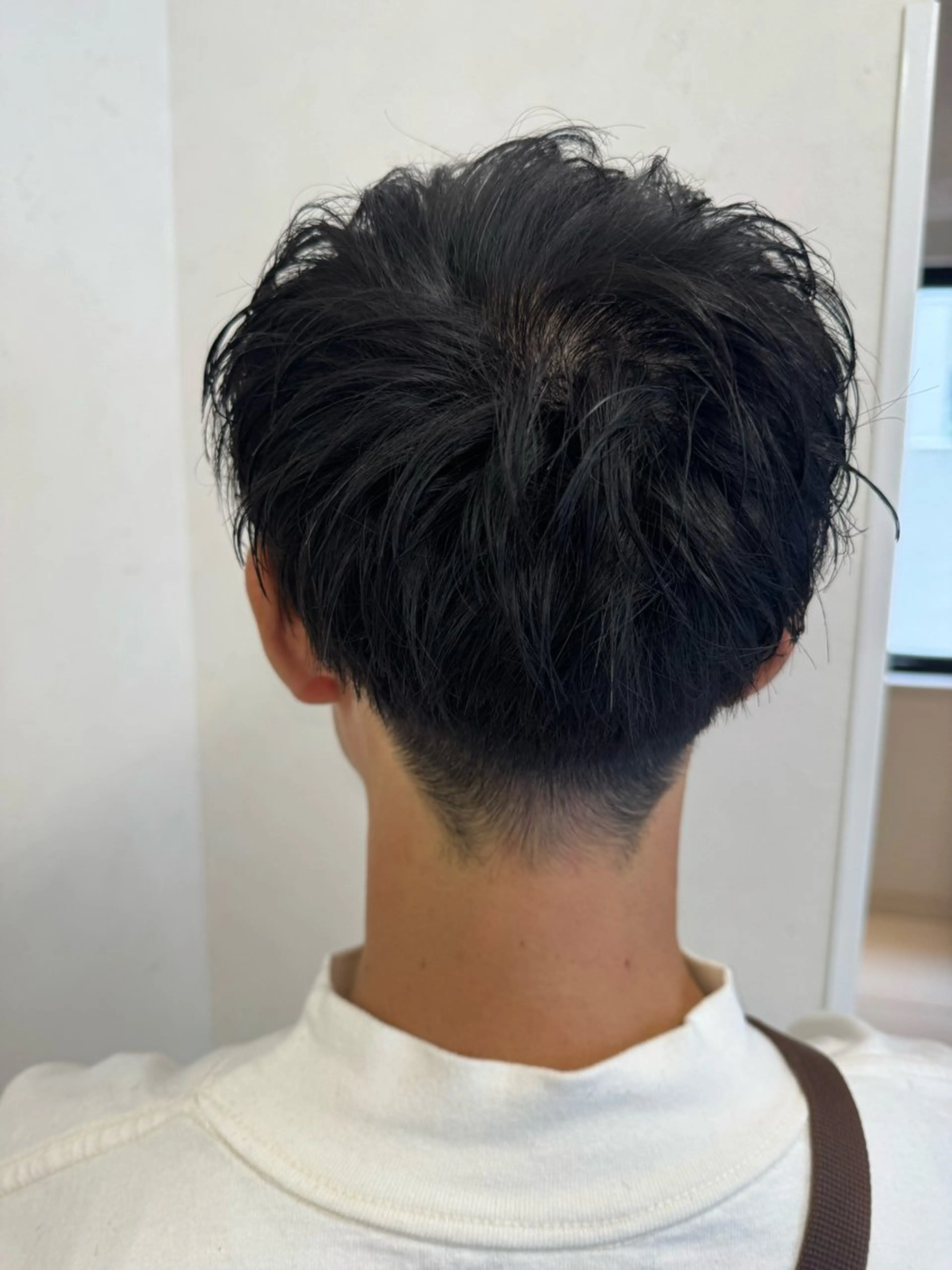 ショート メンズ カット パーマ/ハイトーン /吉田眞のヘアスタイル