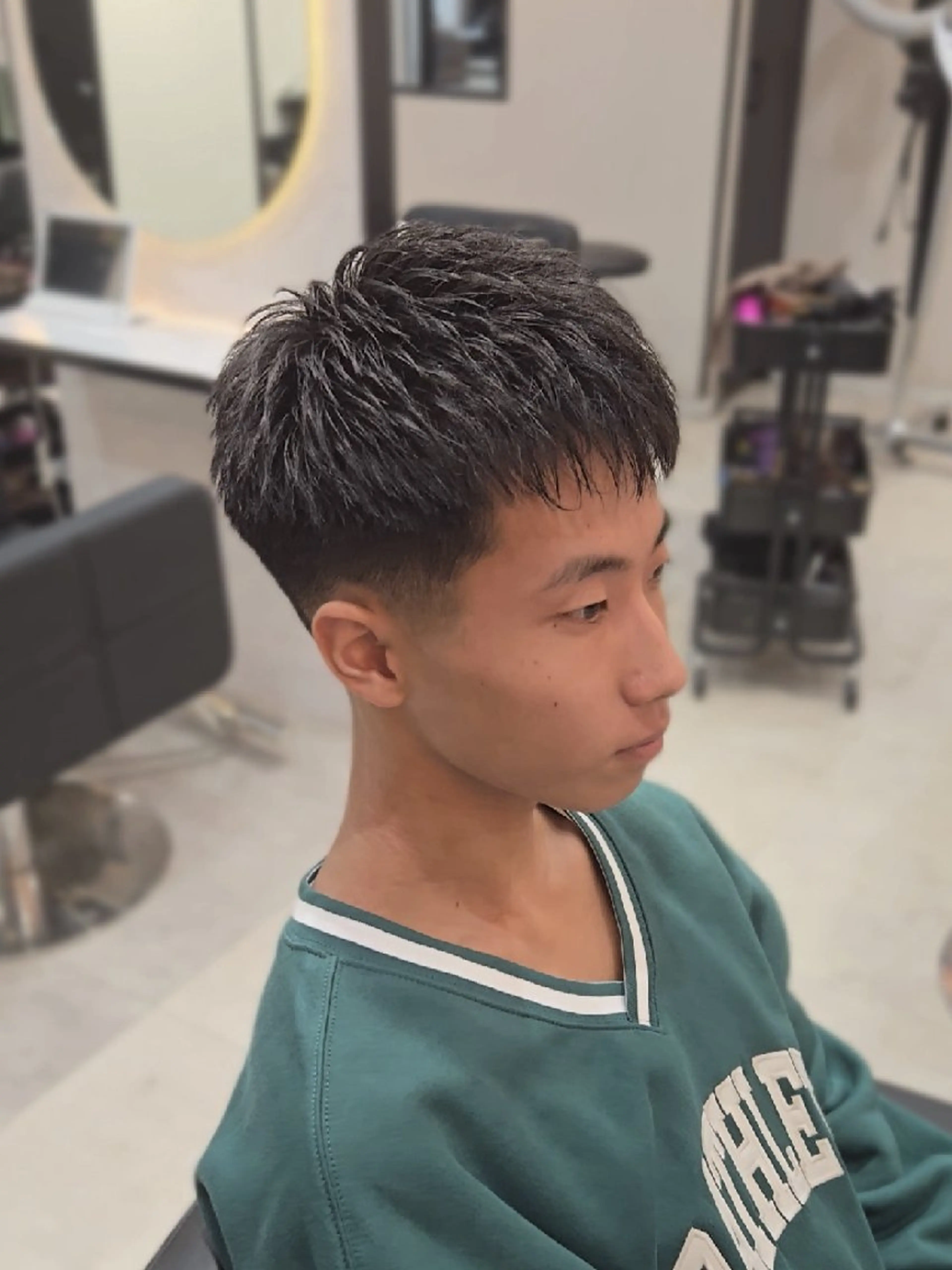 メンズ ショート メンズメッシュ カット ヘアセット LEN名古屋/パーマ 海外ヘア/メンズ特化のヘアスタイル