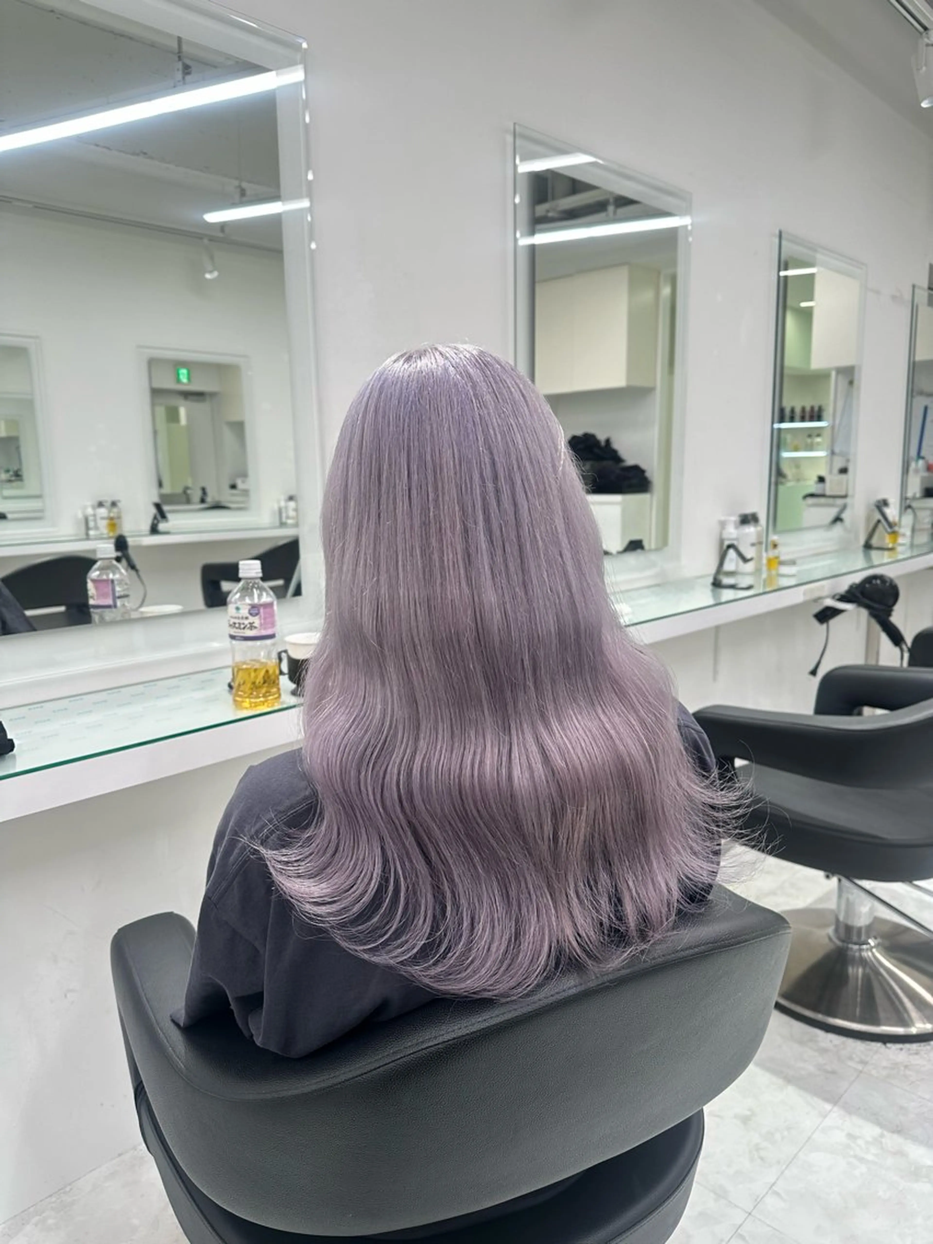 ロング カラー カット ヘアカラー トリートメント ヘッドスパ ヘアセット ❄最強かわいいカラー ❄️MINA❄️のヘアスタイル