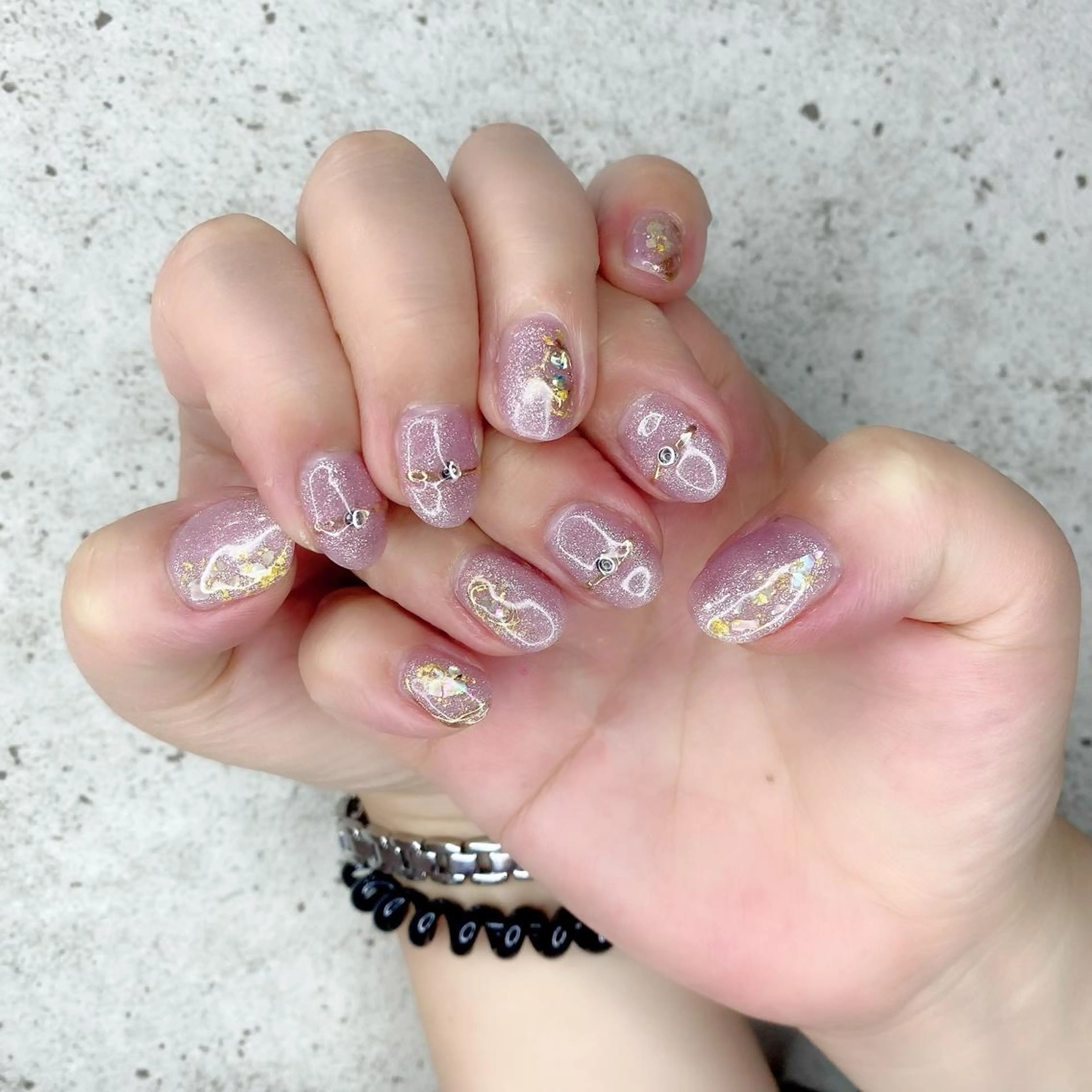 セミロング カラー パーマ ヘアアレンジ メンズ キッズ ネイル マツエク・マツパ アイブロウ 眉カラー ジェルネイル ハンドネイル Salon Ｋのネイルデザイン