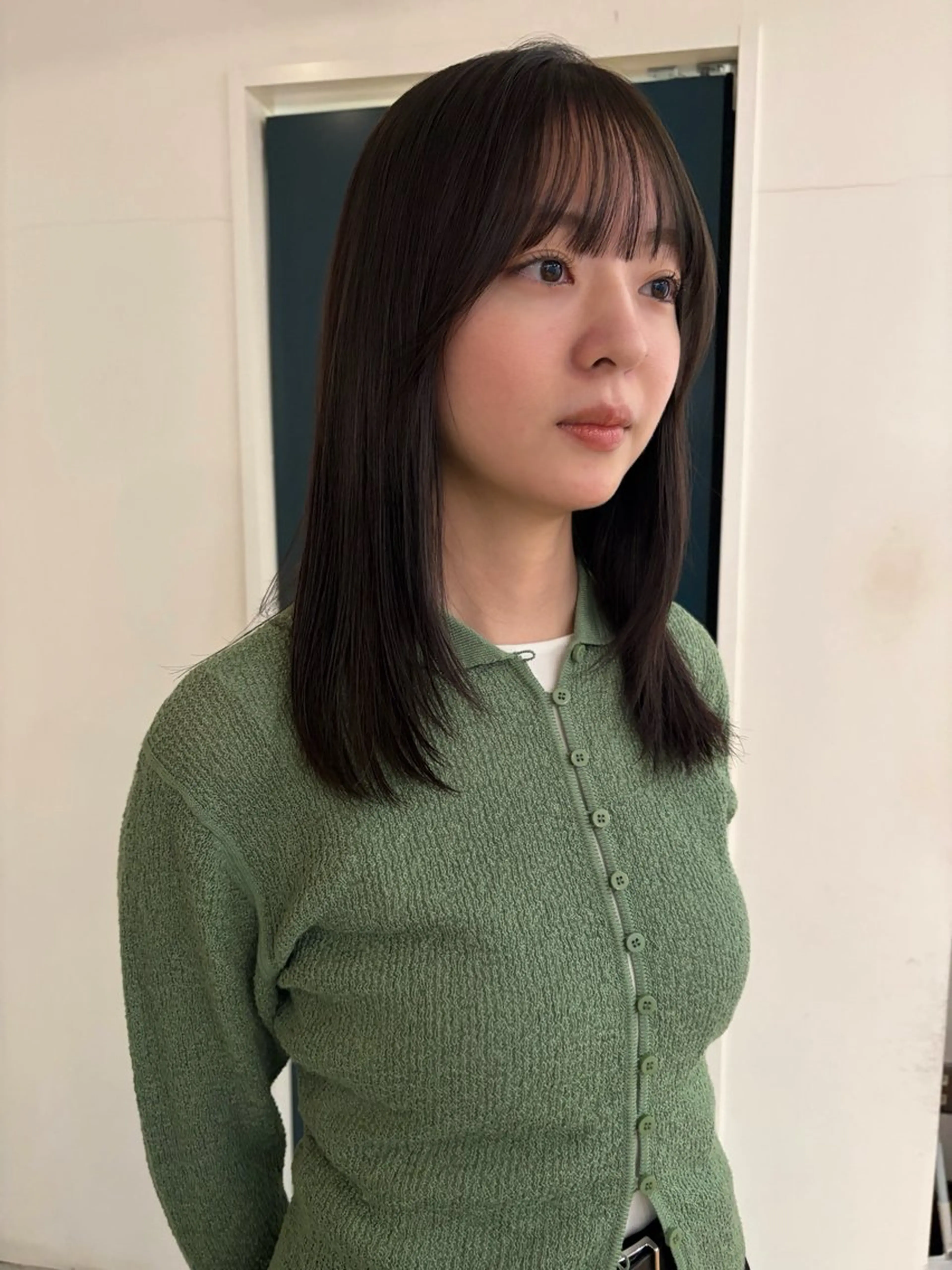 セミロング YUUKI/ウルフ .ボブパーマのヘアスタイル