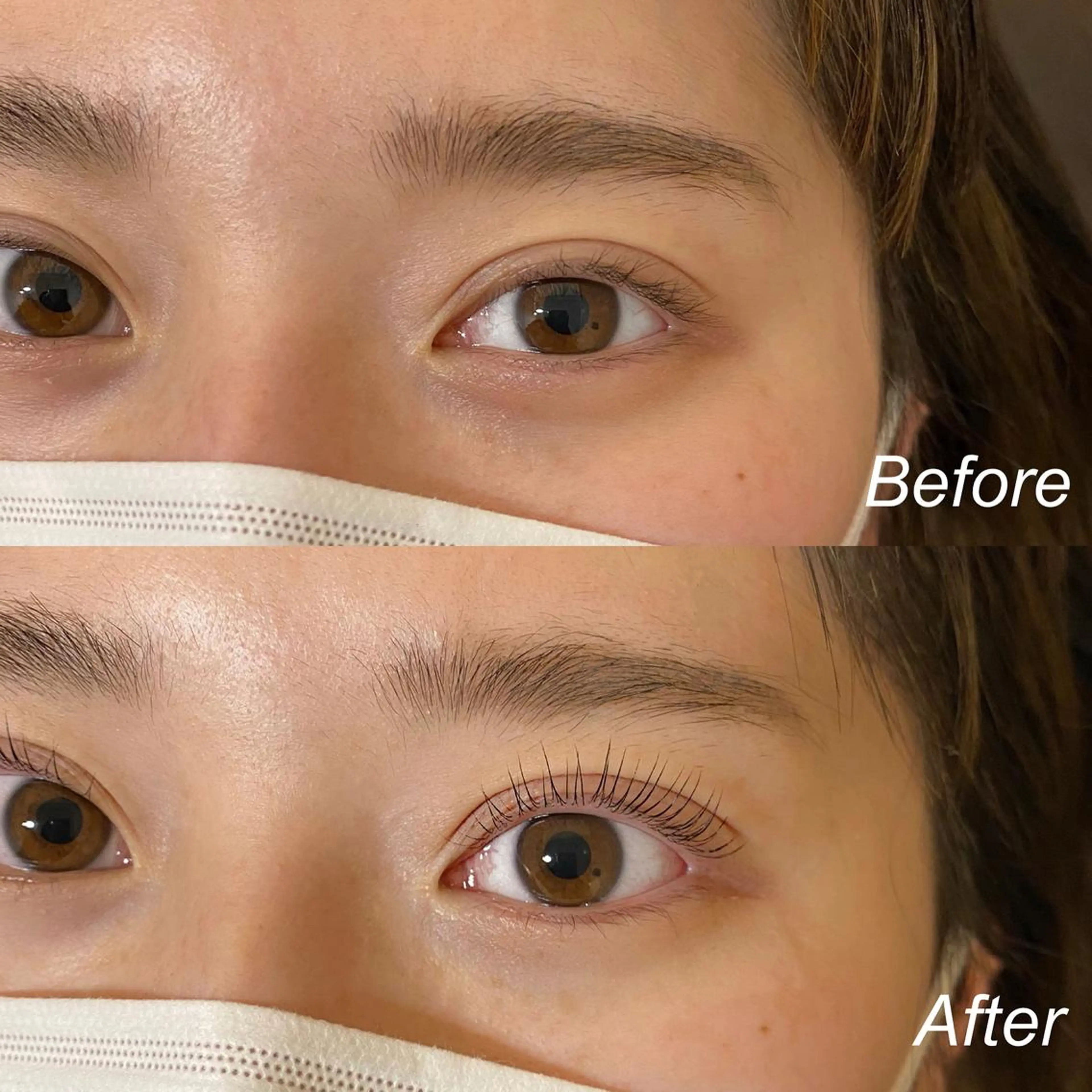 マツエク・マツパ パリジェンヌラッシュリフト マツパ eyelist rie.のマツエク・マツパデザイン