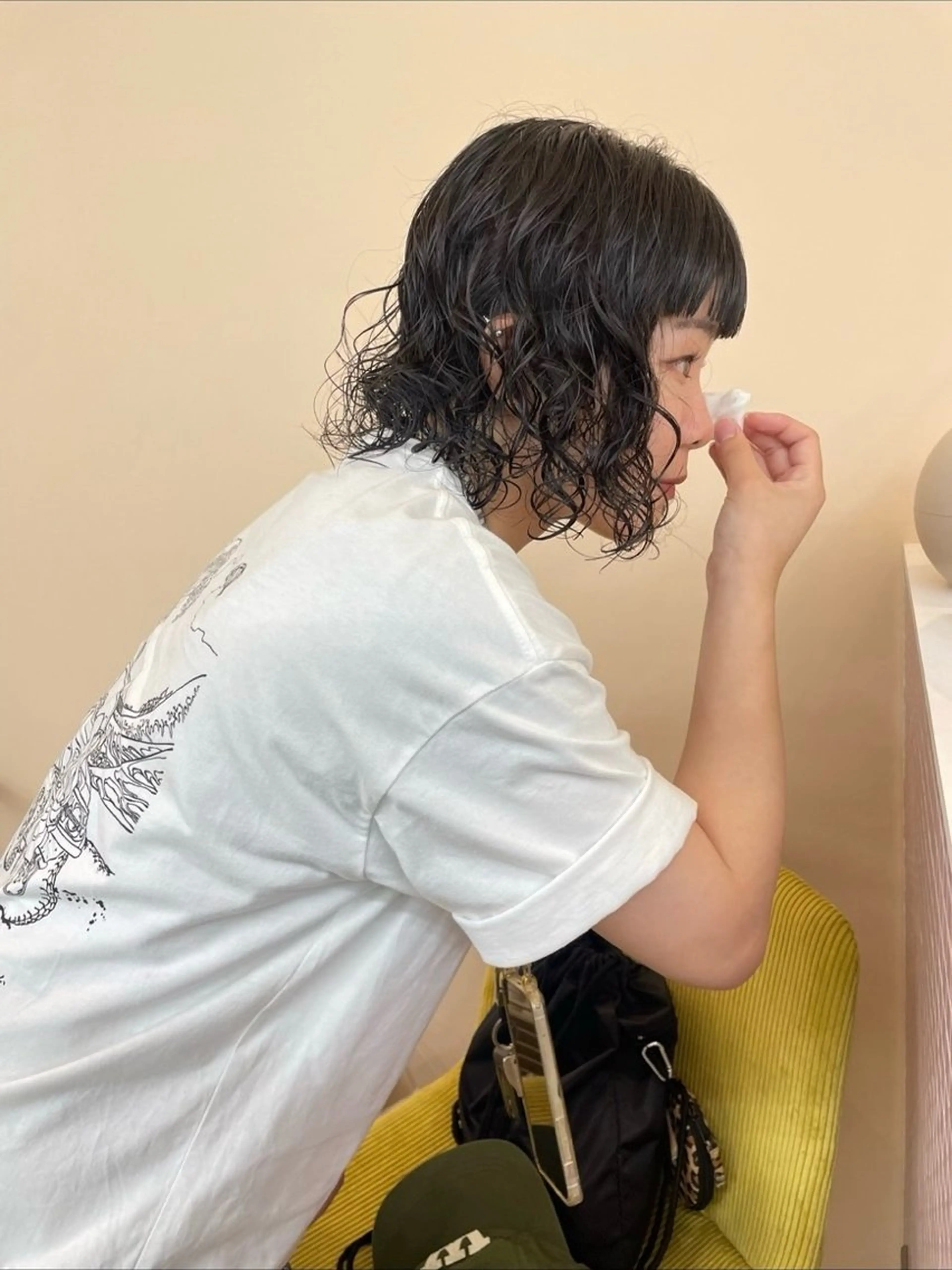 パーマ yuka/ロング/ レイヤーカットモデルのヘアスタイル