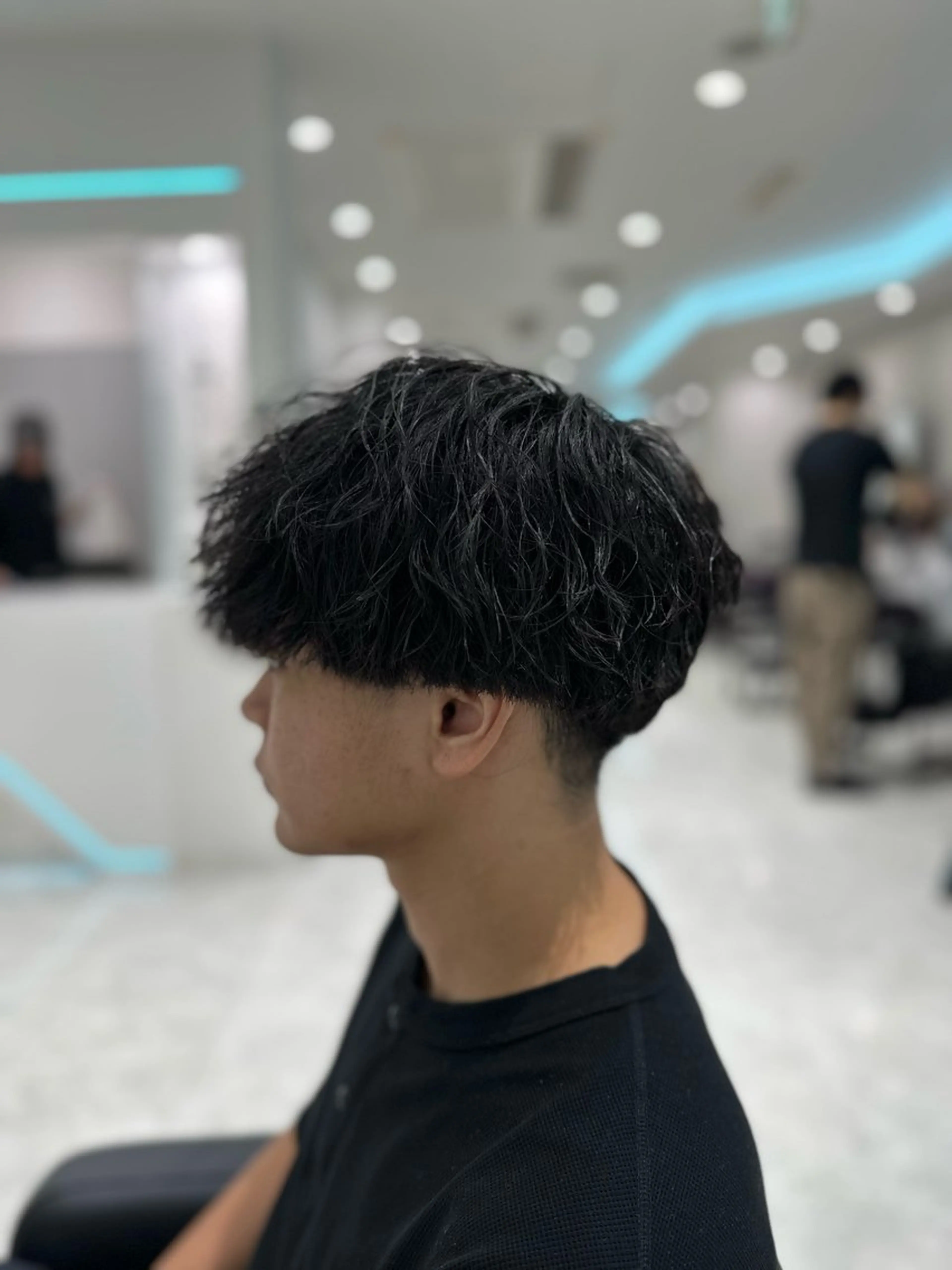 パーマ メンズ カット パーマ 🐺韓国風メンズ特化 あさひ🐺のヘアスタイル