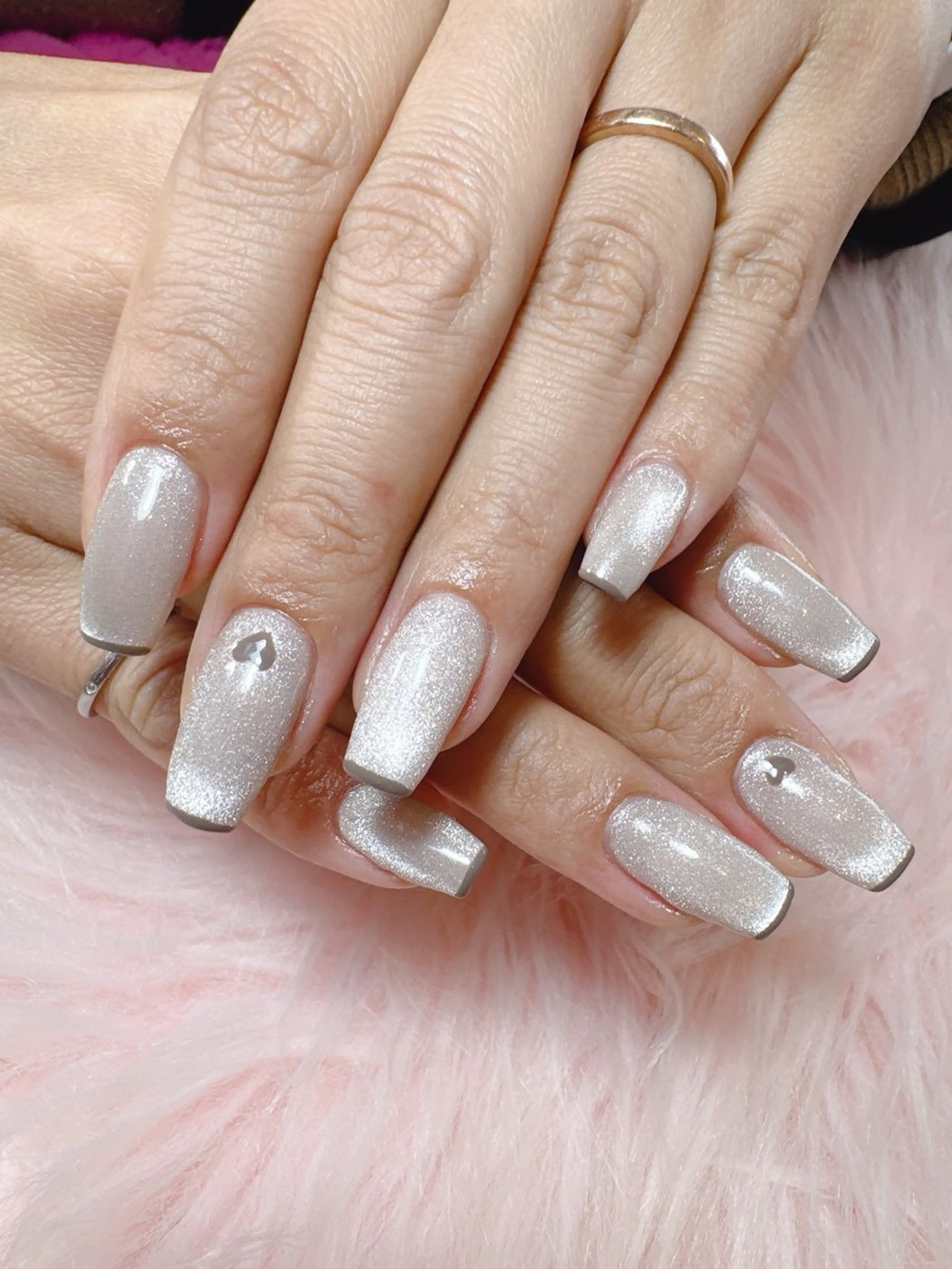 ネイル ハート バレンタイン MignonReve ☺︎MIYUのネイルデザイン