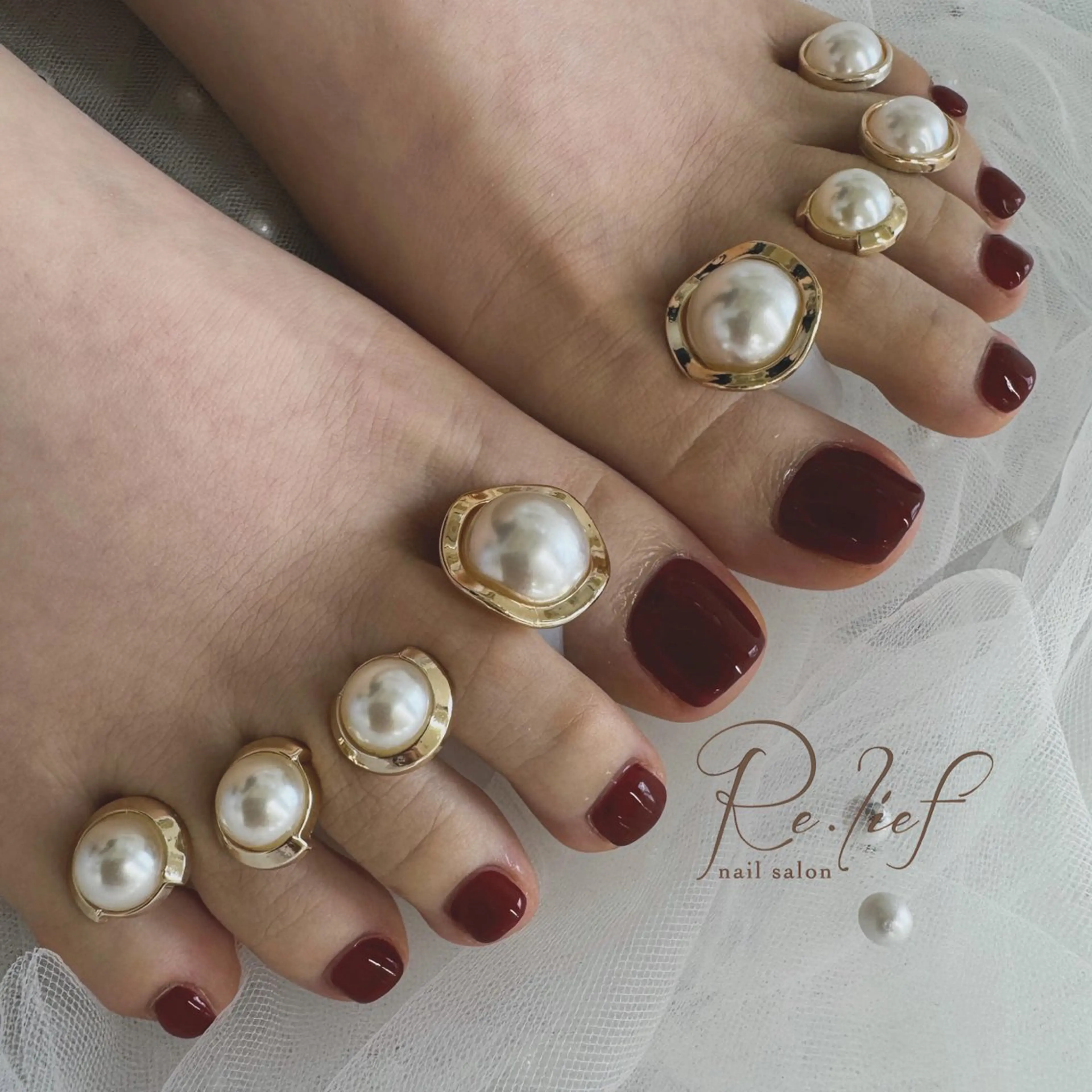 ネイル re.lief nailのネイルデザイン