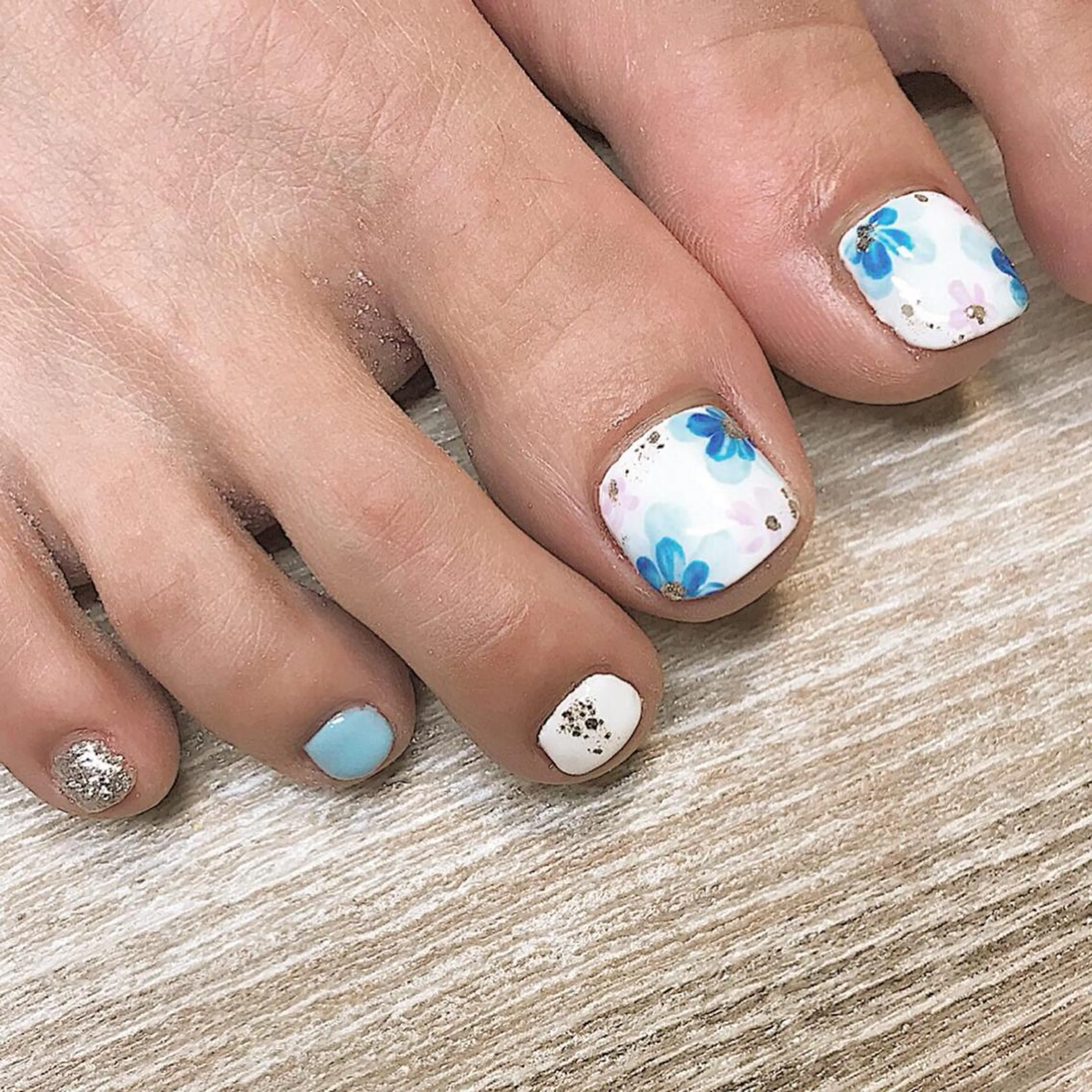 ネイル ブルー 岩井 志乃のその他イメージ