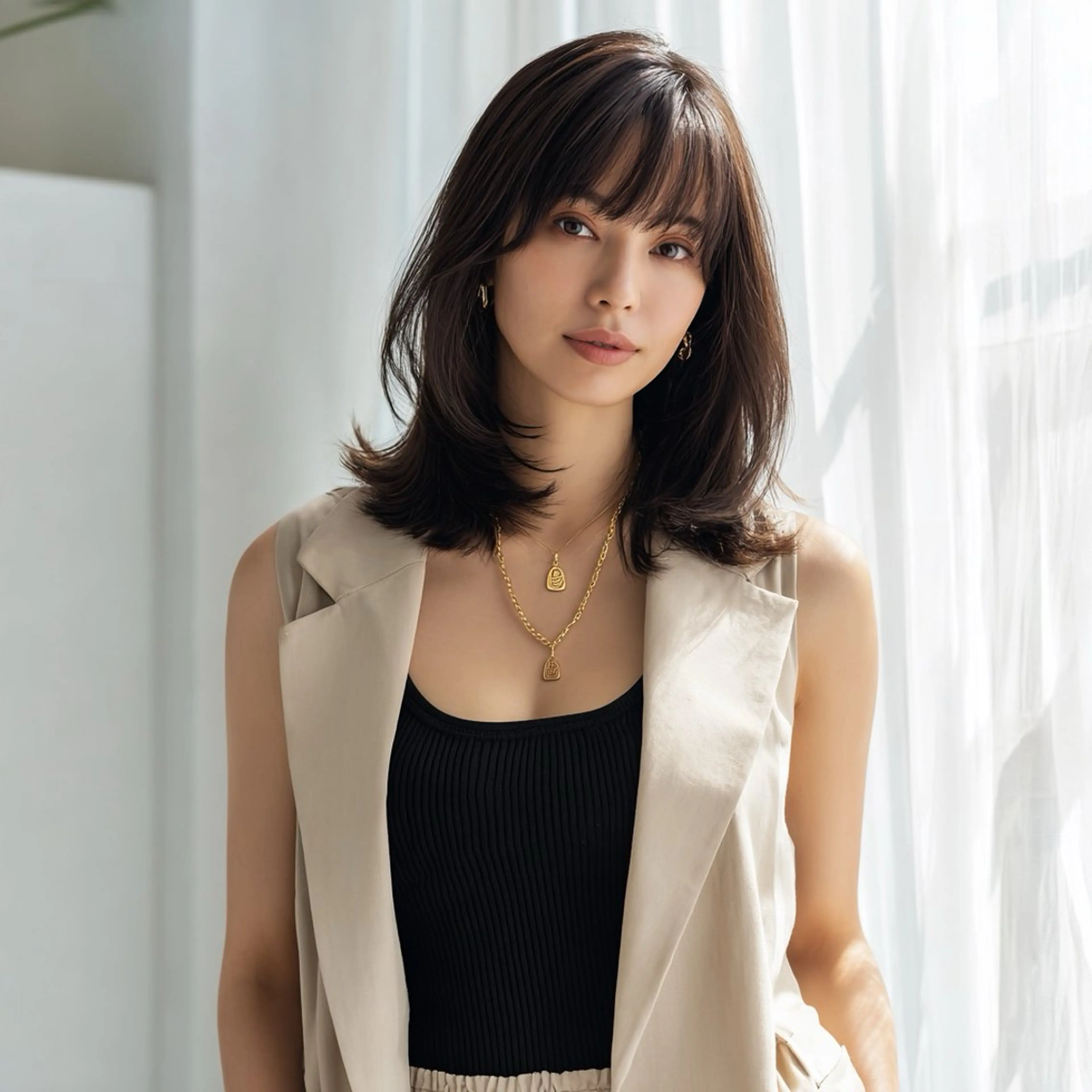 セミロング 🍑Kubu🍀 Momo🍑のヘアスタイル