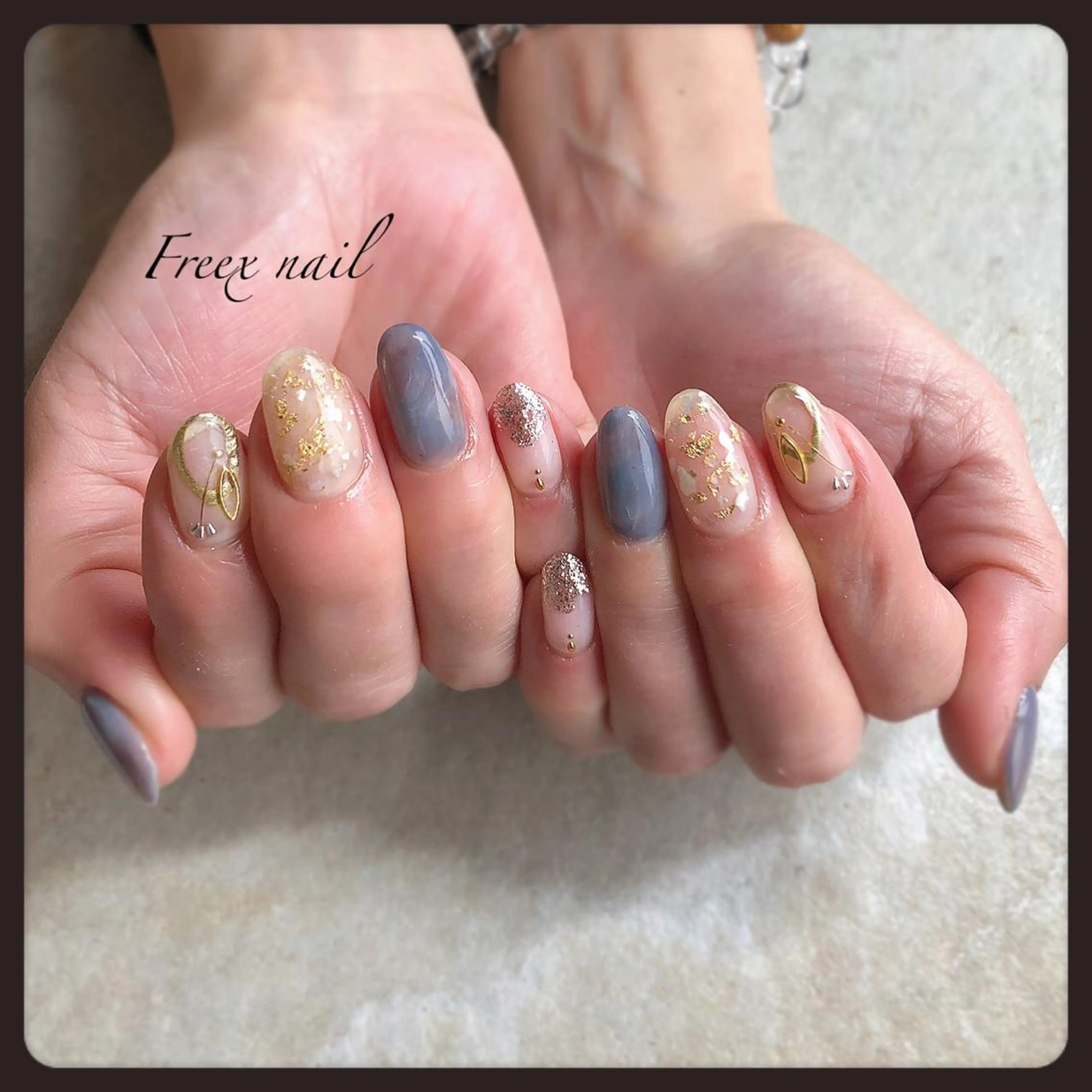 ネイル freex nail /ニュアンス/個性派のネイルデザイン
