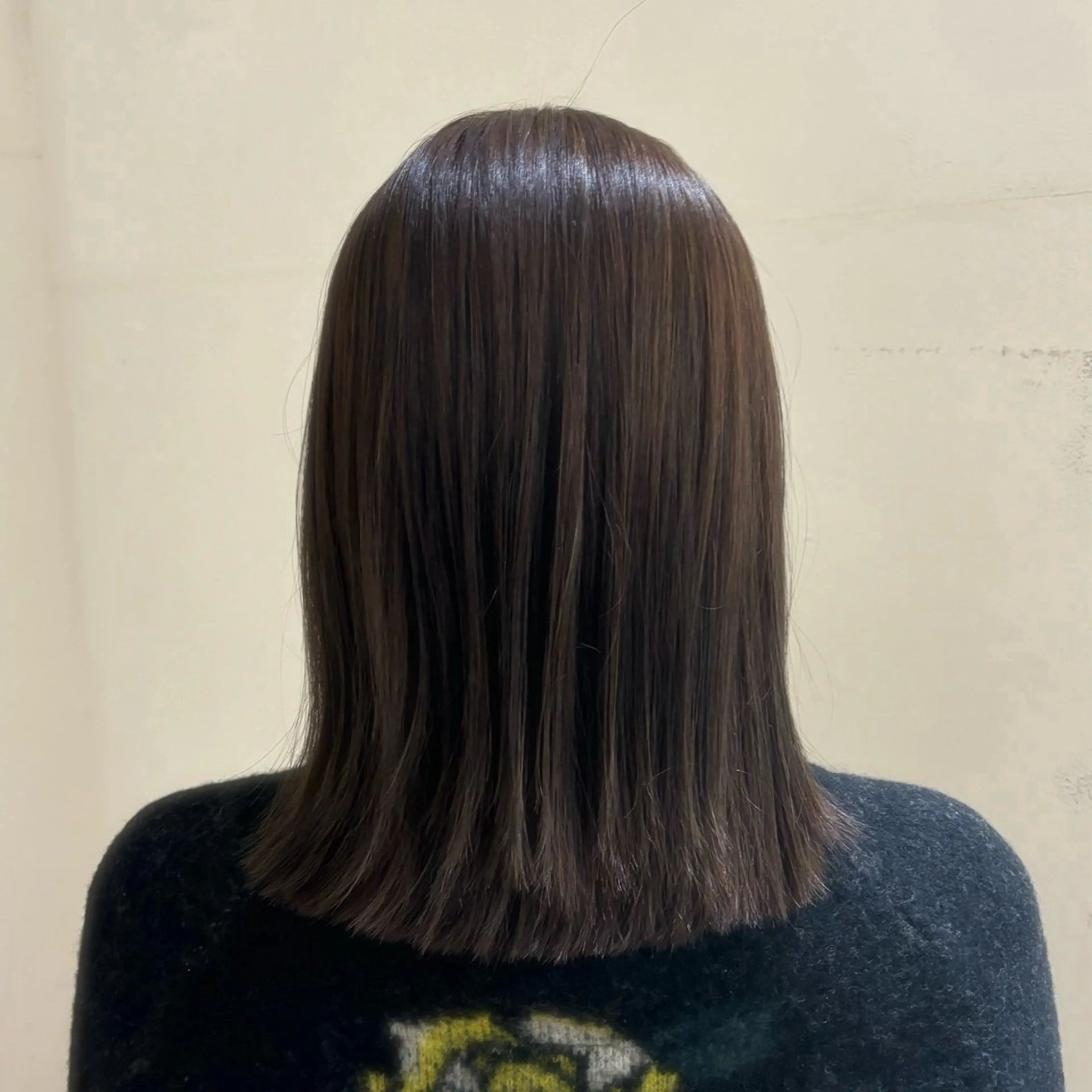 ミディアム カラー 透明感/ベージュ/ yuna.のヘアスタイル