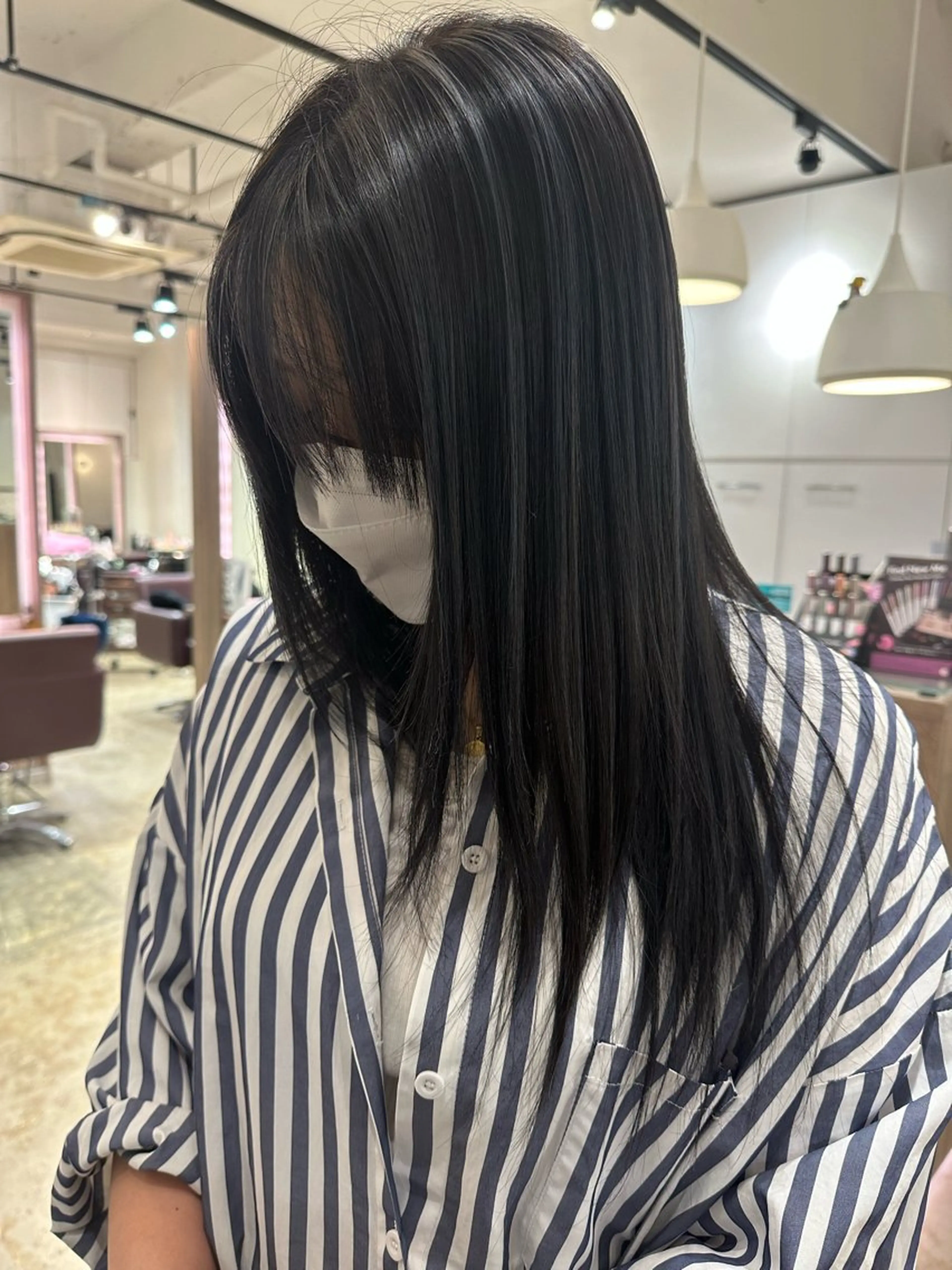 セミロング カラー hairsalon de Forever vida所属・かいき/レイヤー /ボブ/髪質改善のヘアスタイル