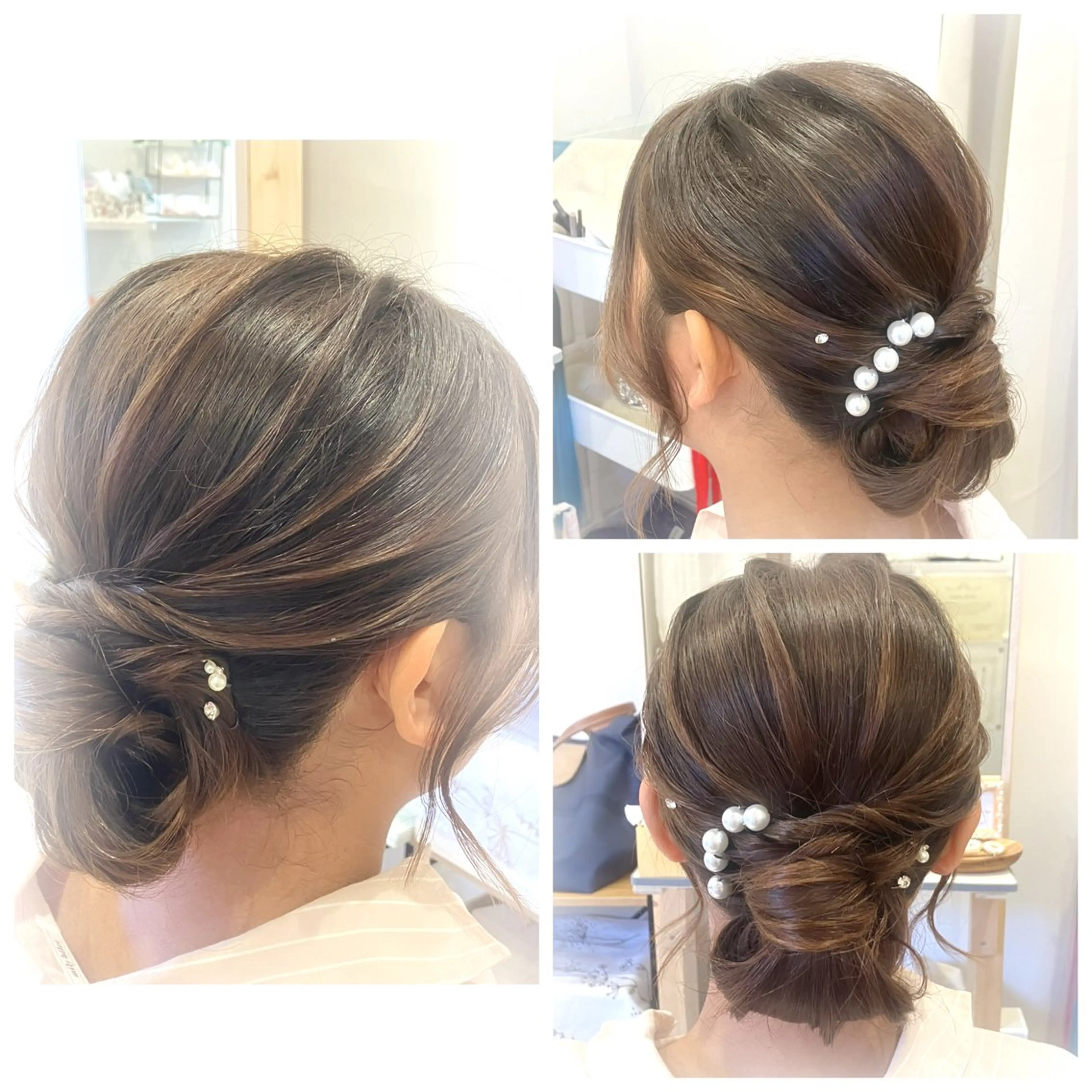 セミロング ヘアセット とみた ★みのヘアスタイル