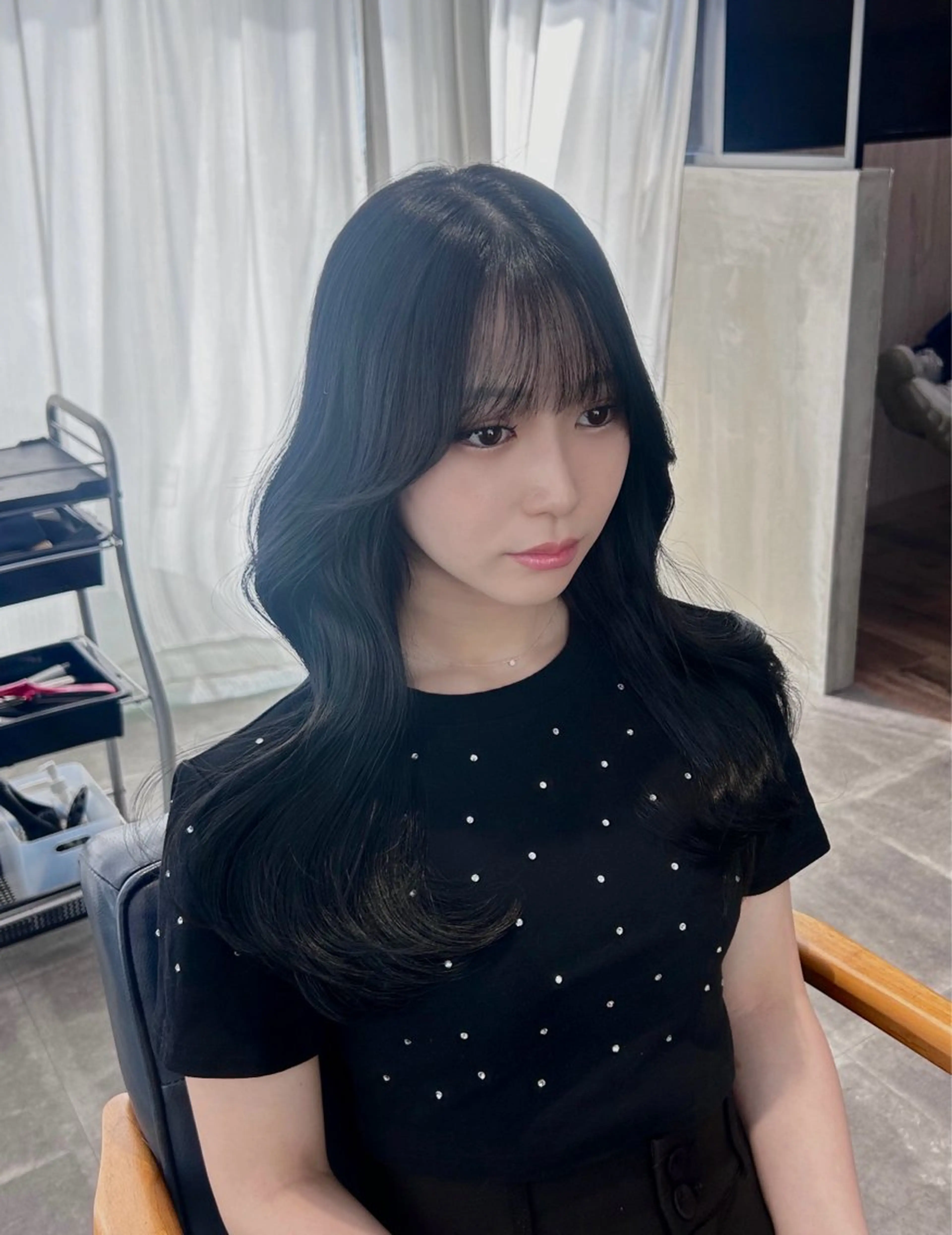 ロング カラー 韓国×髪質改善カラー 💎hinaのヘアスタイル