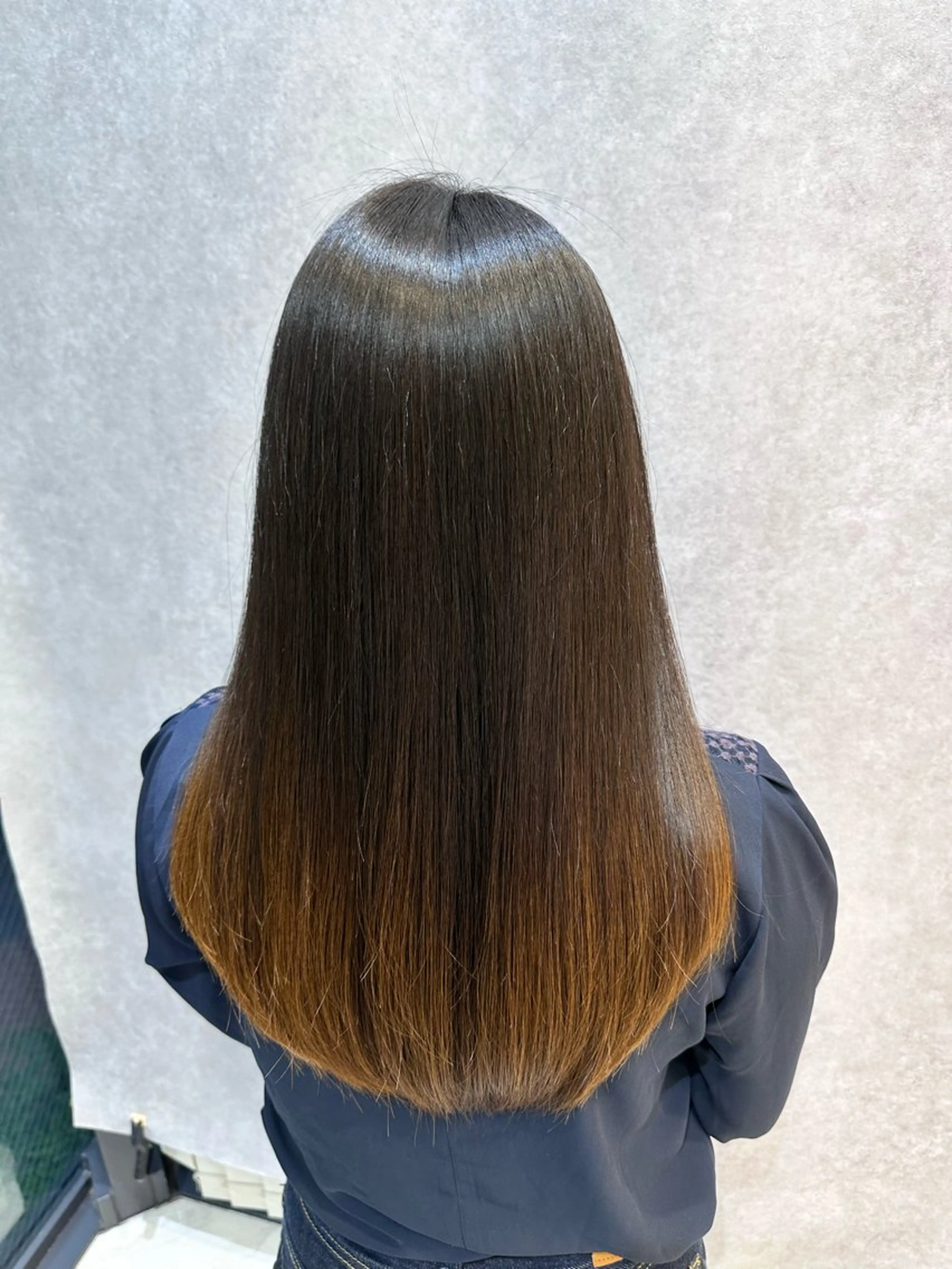 ロング 🔸縮毛矯正/髪質 改善カラー石崎🔸のヘアスタイル