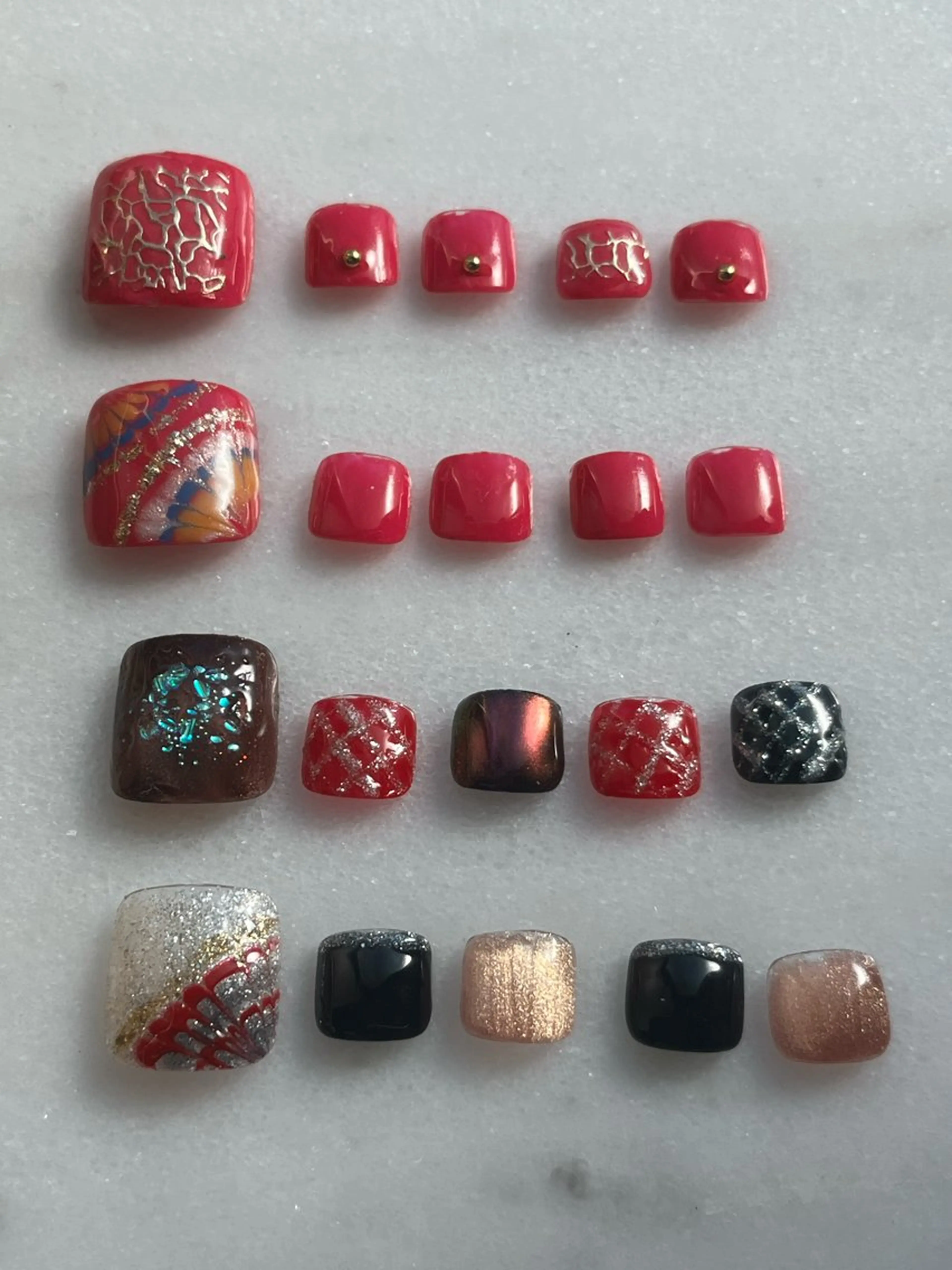 ネイル フットネイル 〜Pearl me〜 Michiのネイルデザイン