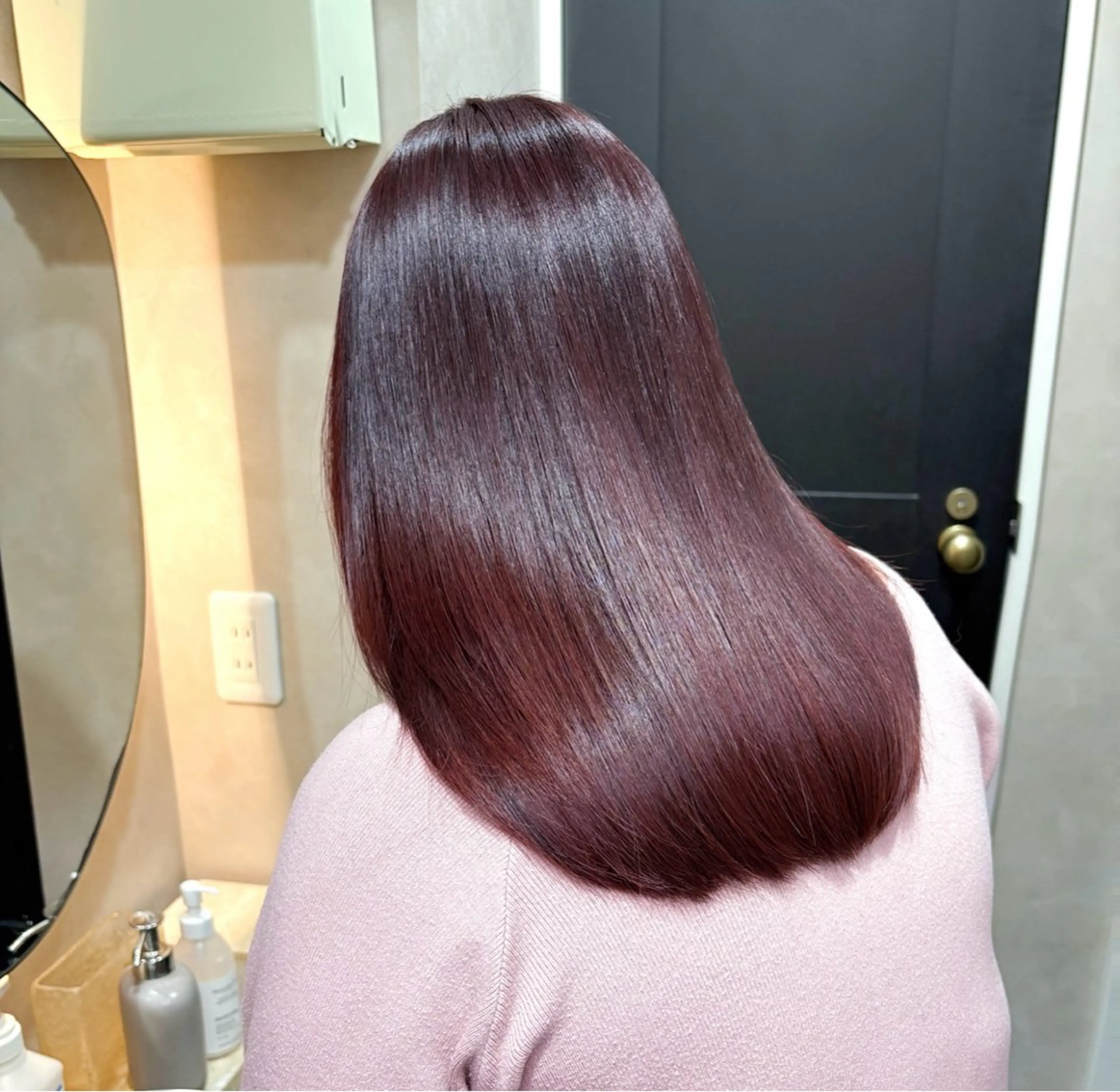 セミロング トリートメント ヘアカラー トリートメント 🌷暖色カラー /Mina/渋谷🌷のヘアスタイル