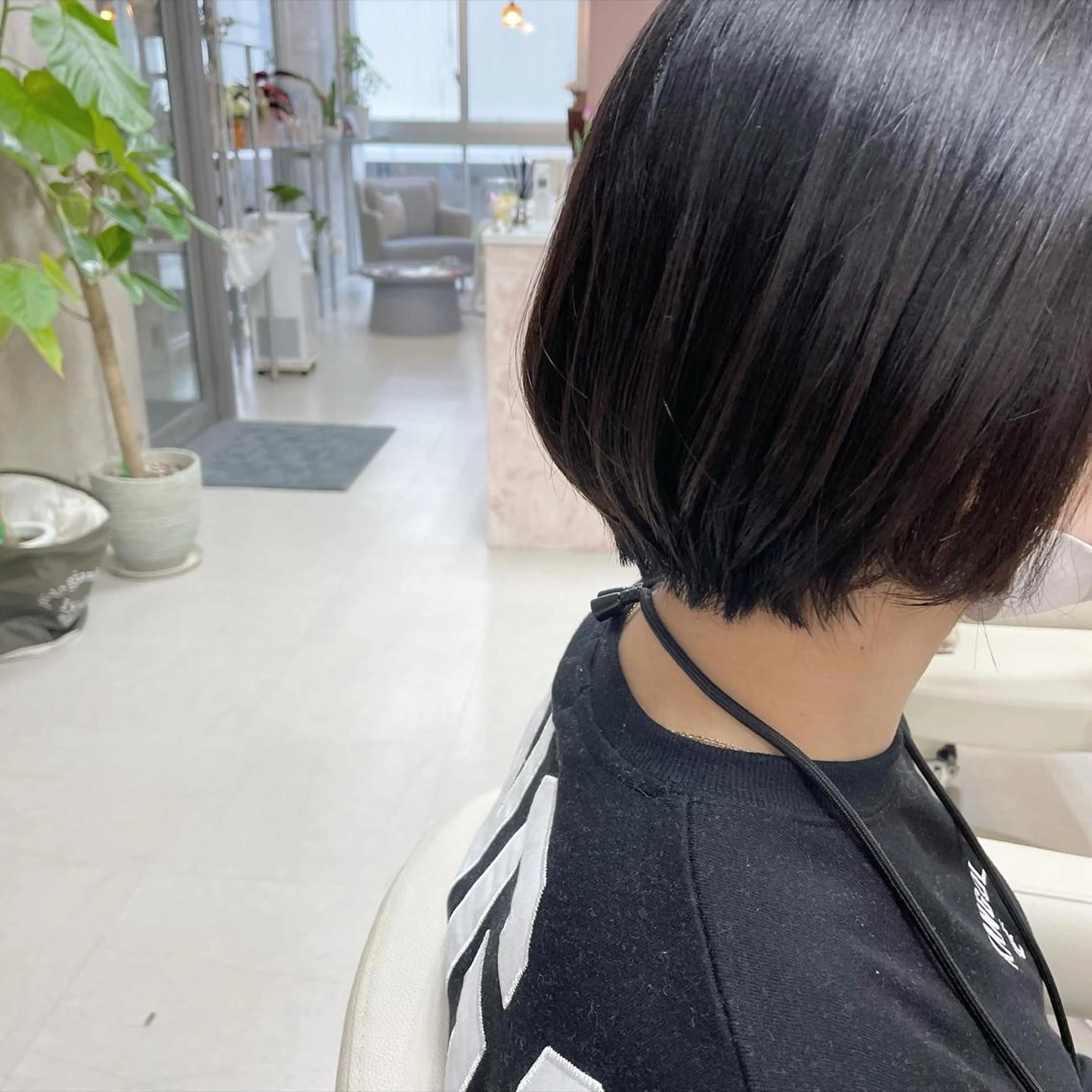 ショート カット ヘッドスパ 坂本 沙也加のヘアスタイル