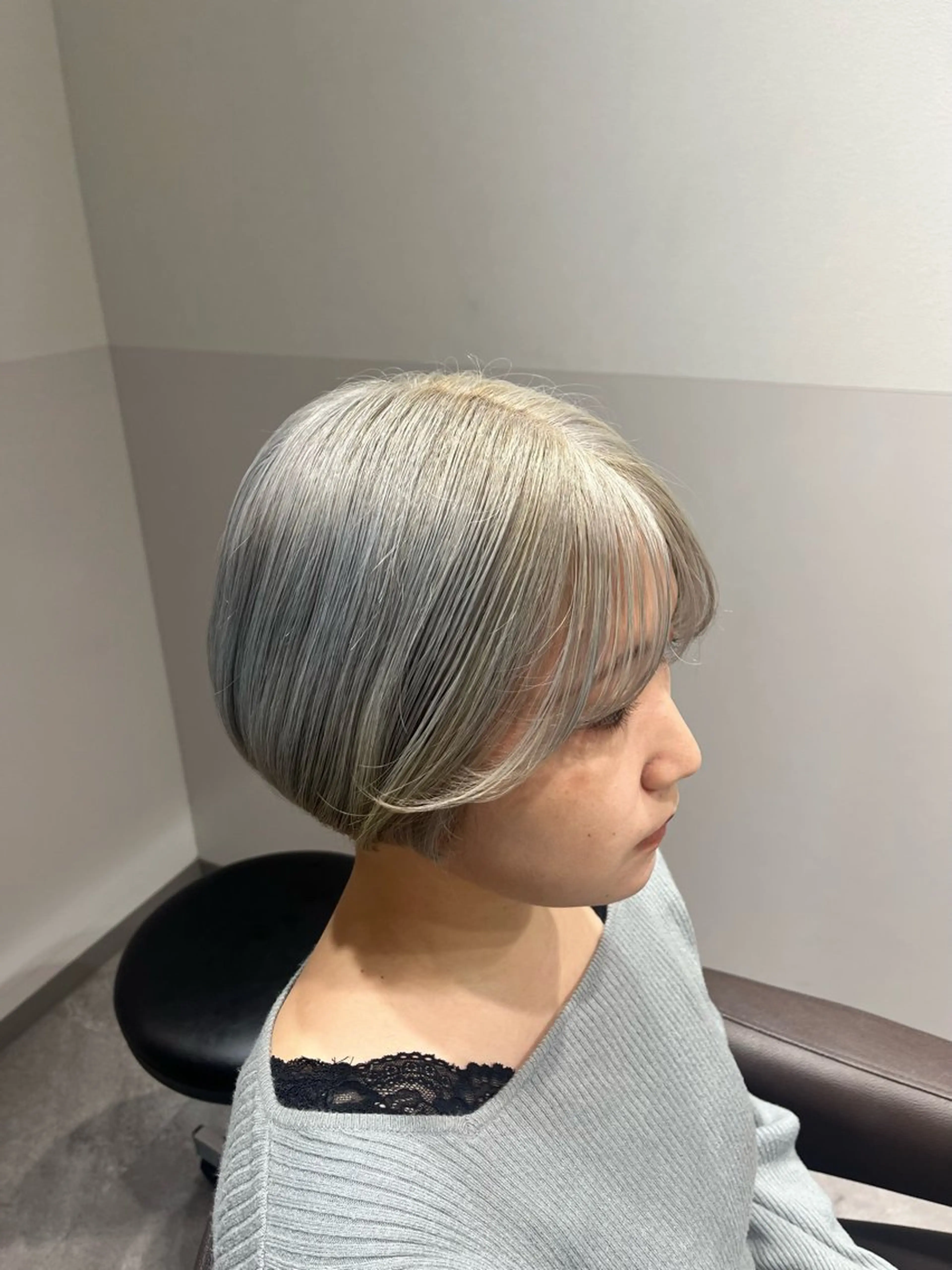 ショート 大宮レイヤーカット× 透明感カラー　rioのヘアスタイル