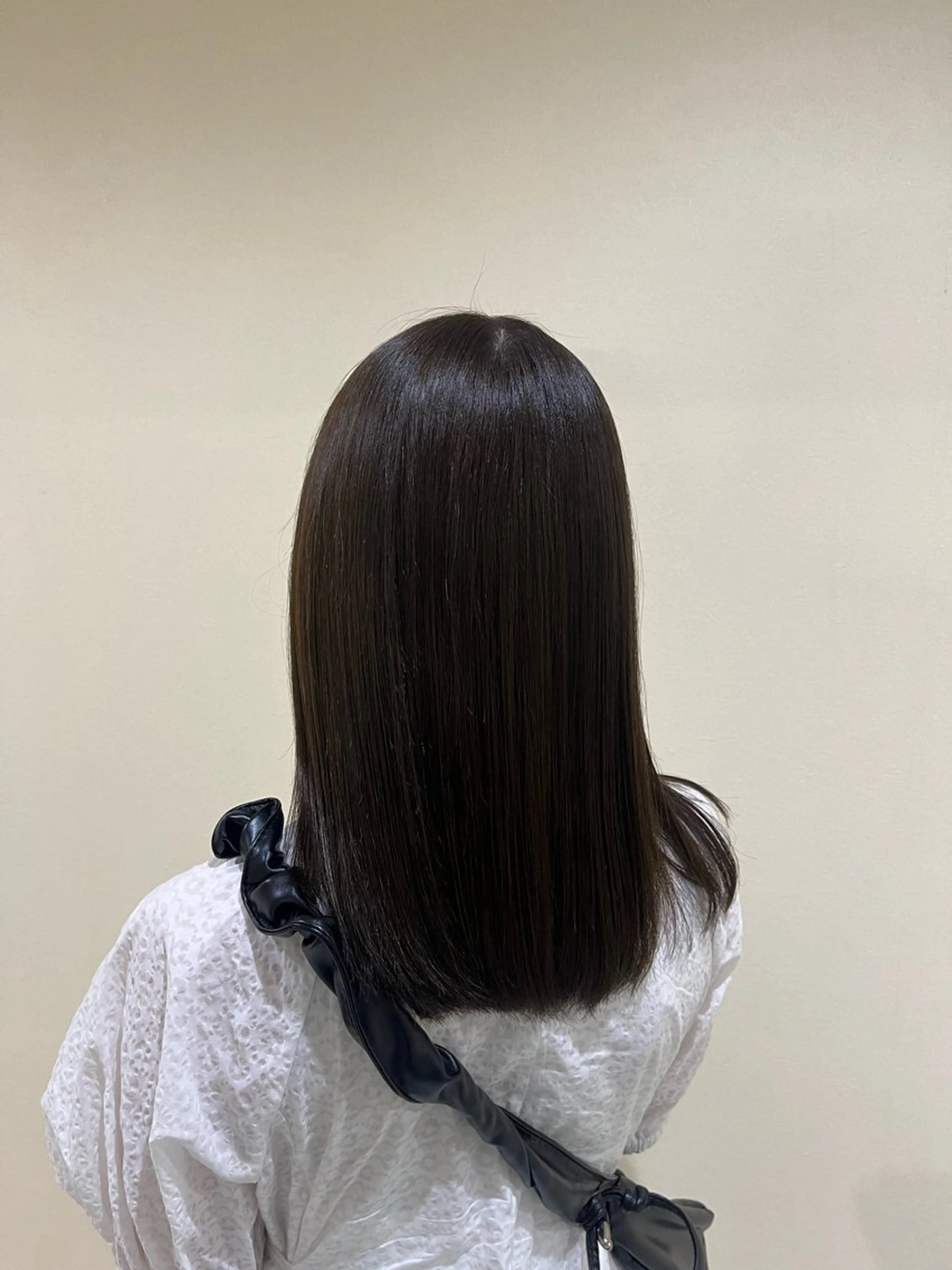 カラー 艶カラー/暗髪/韓国 /着付け/ムカワのヘアスタイル