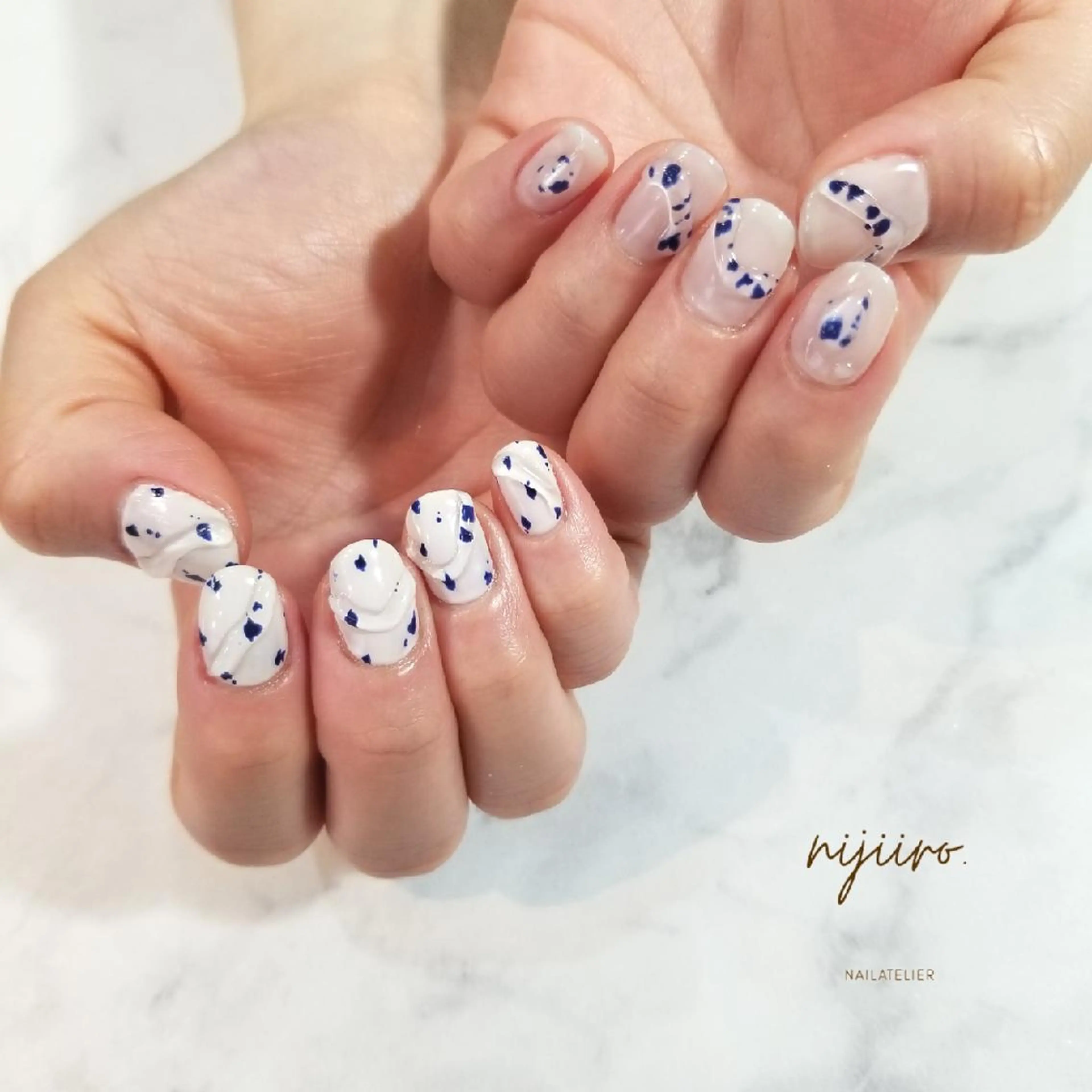 ネイル ハンドネイル nijiiro🌈 サトウのネイルデザイン