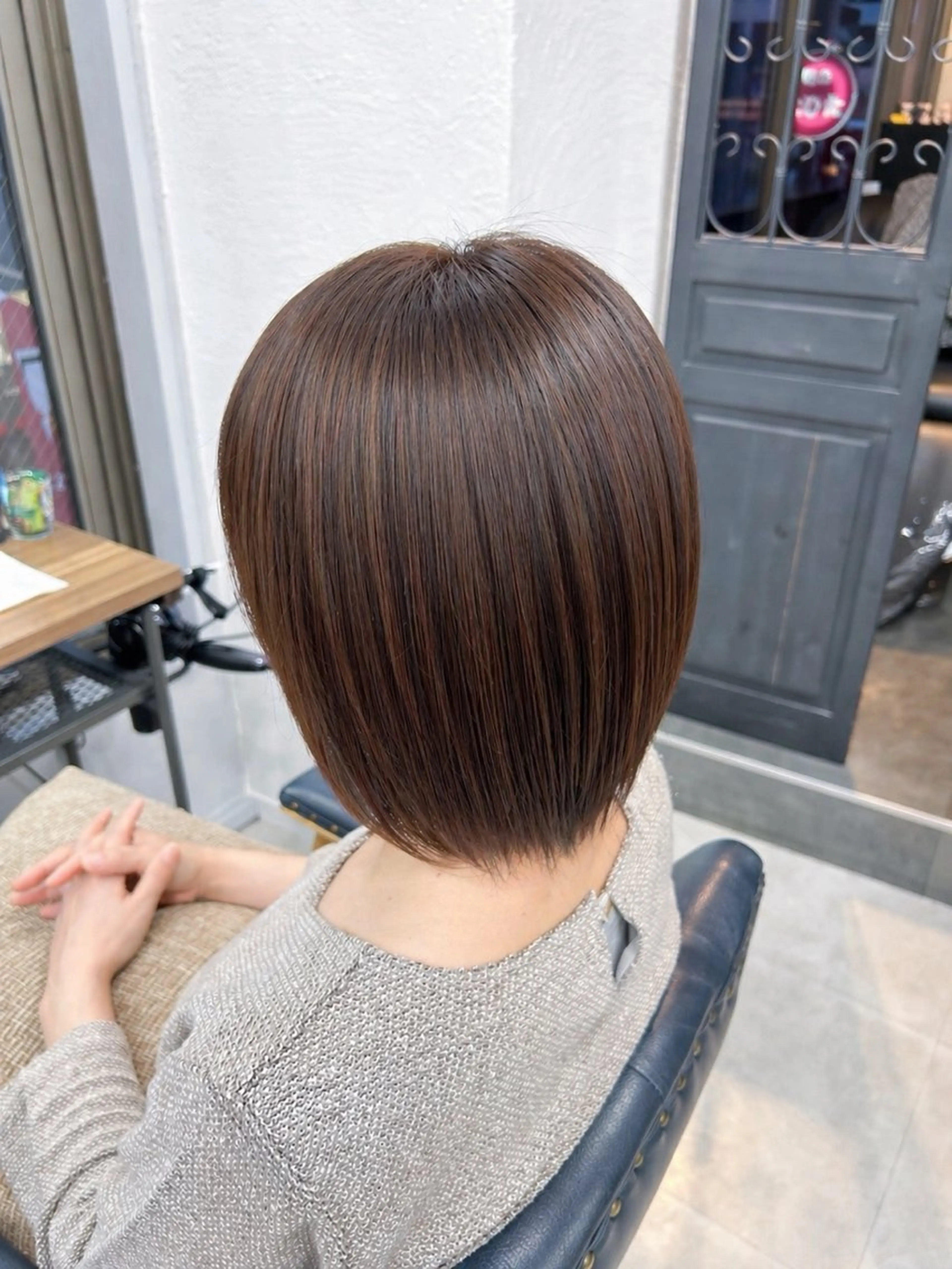 ショート カラー ヘアカラー ヘッドスパ 艶カラー/ヘッドスパ ✨Ayariのヘアスタイル