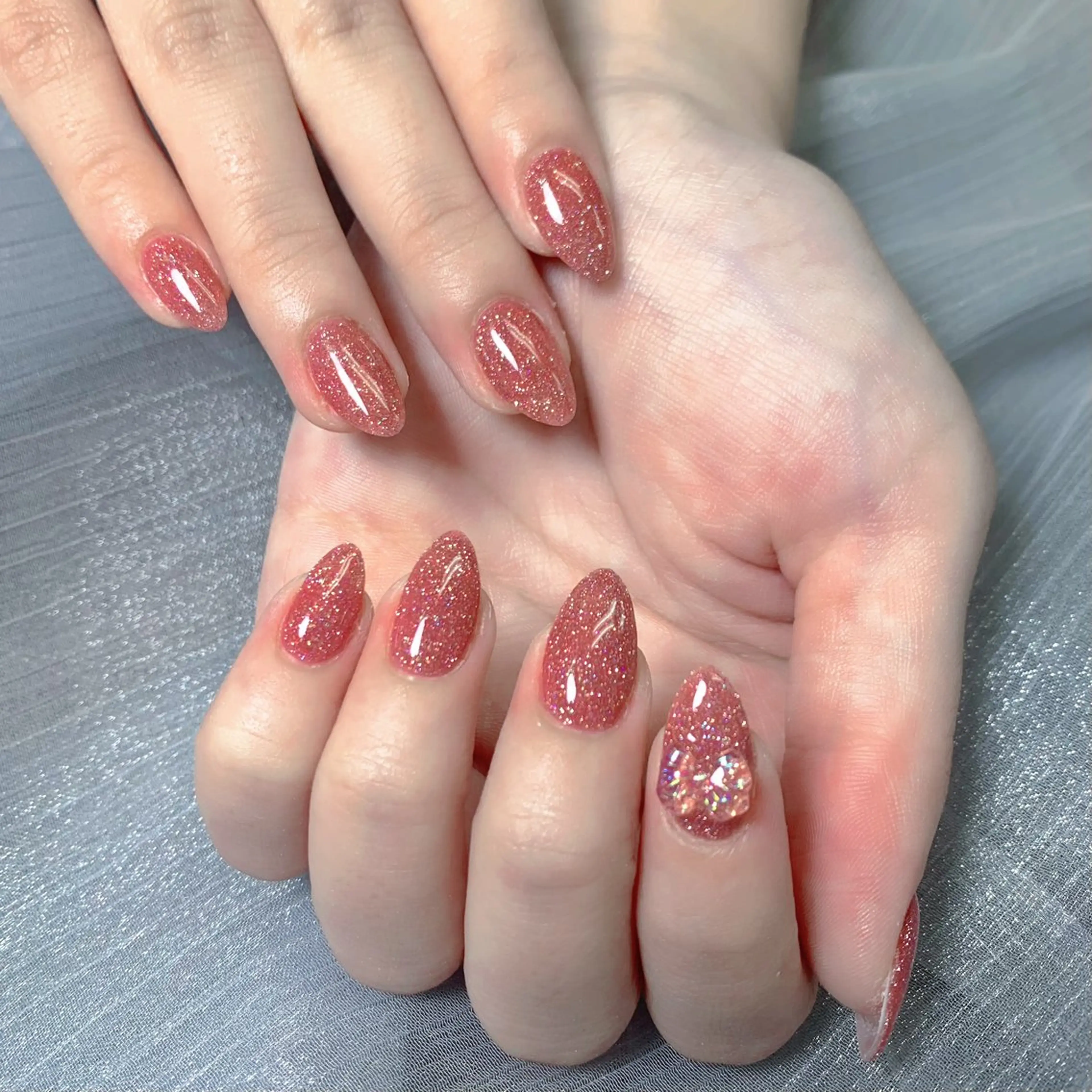 キラキラ🤩フラッシュ・ワンカラーの写真