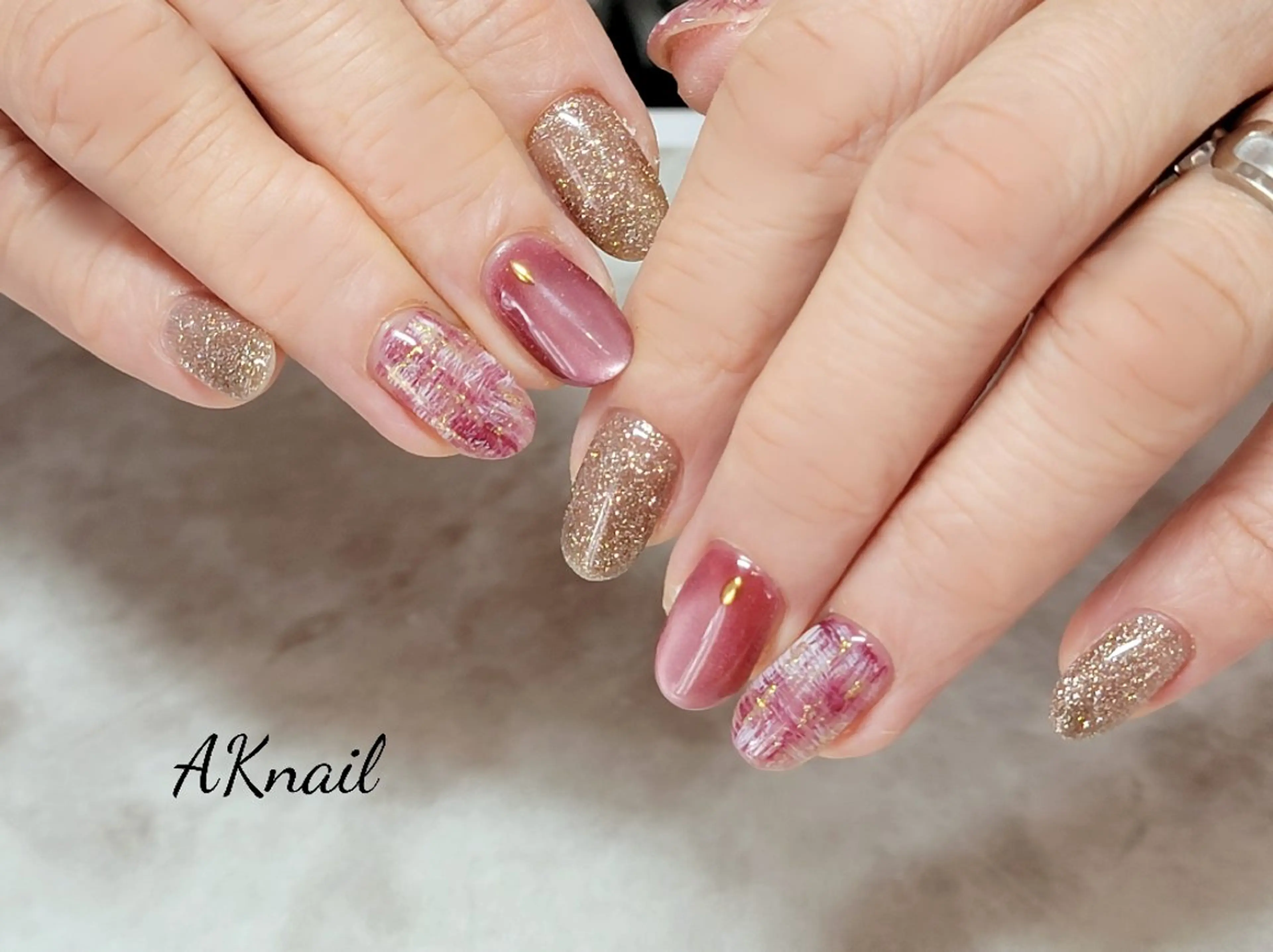 ネイル ネイル&巻き爪サロン 　AKnailのネイルデザイン