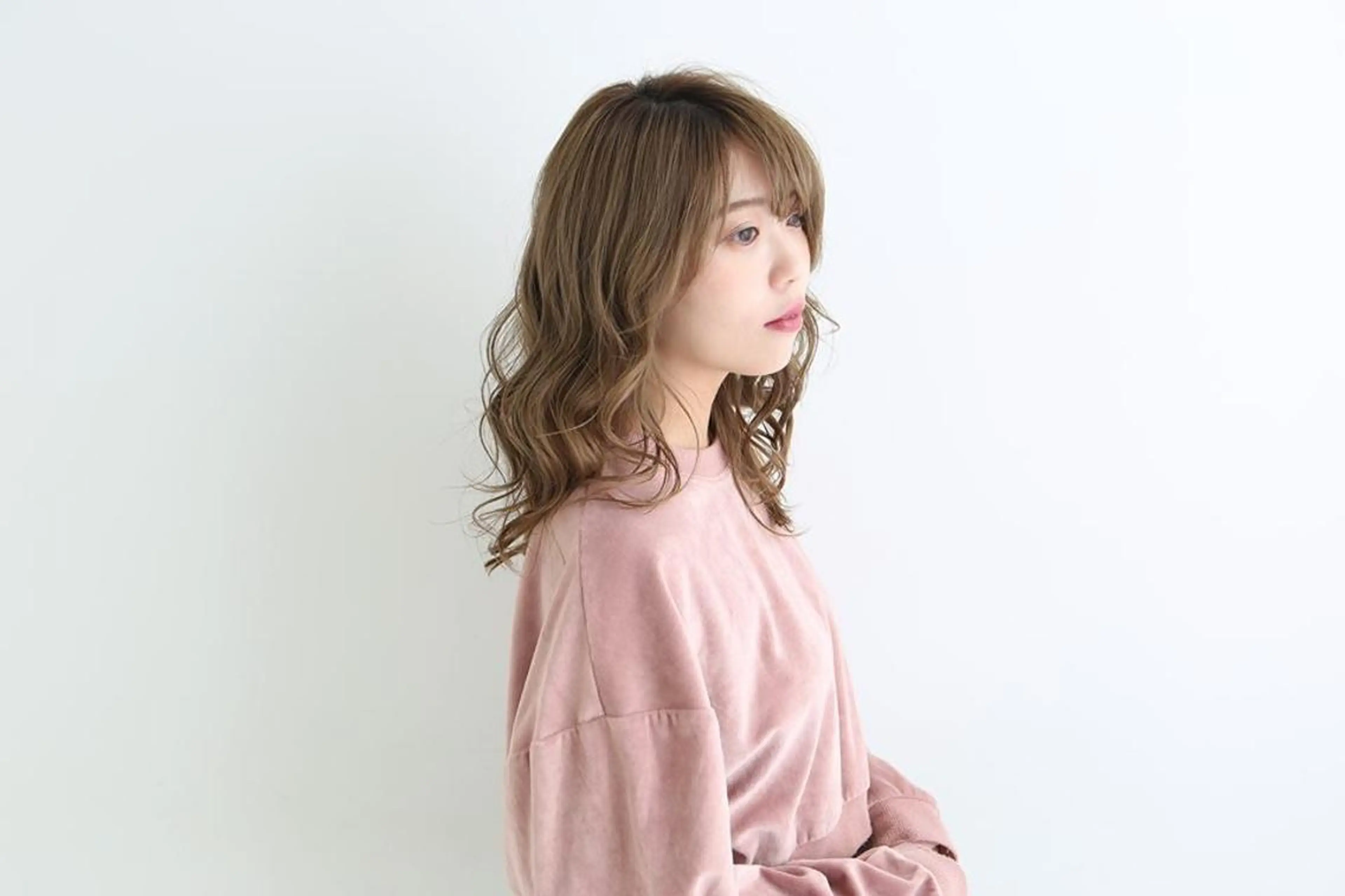 セミロング 坪井 彰吾のヘアスタイル