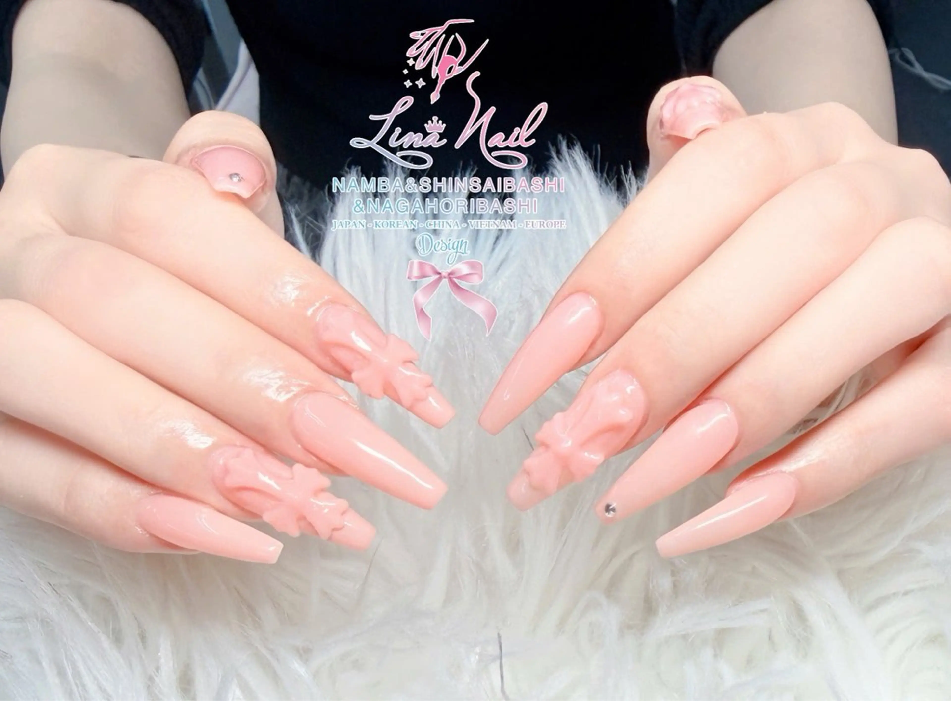 ネイル フットネイル ジェルネイル 持ち込み ネイルチップ ハンドネイル リナネイル 長堀橋店／東心斎橋店のネイルデザイン