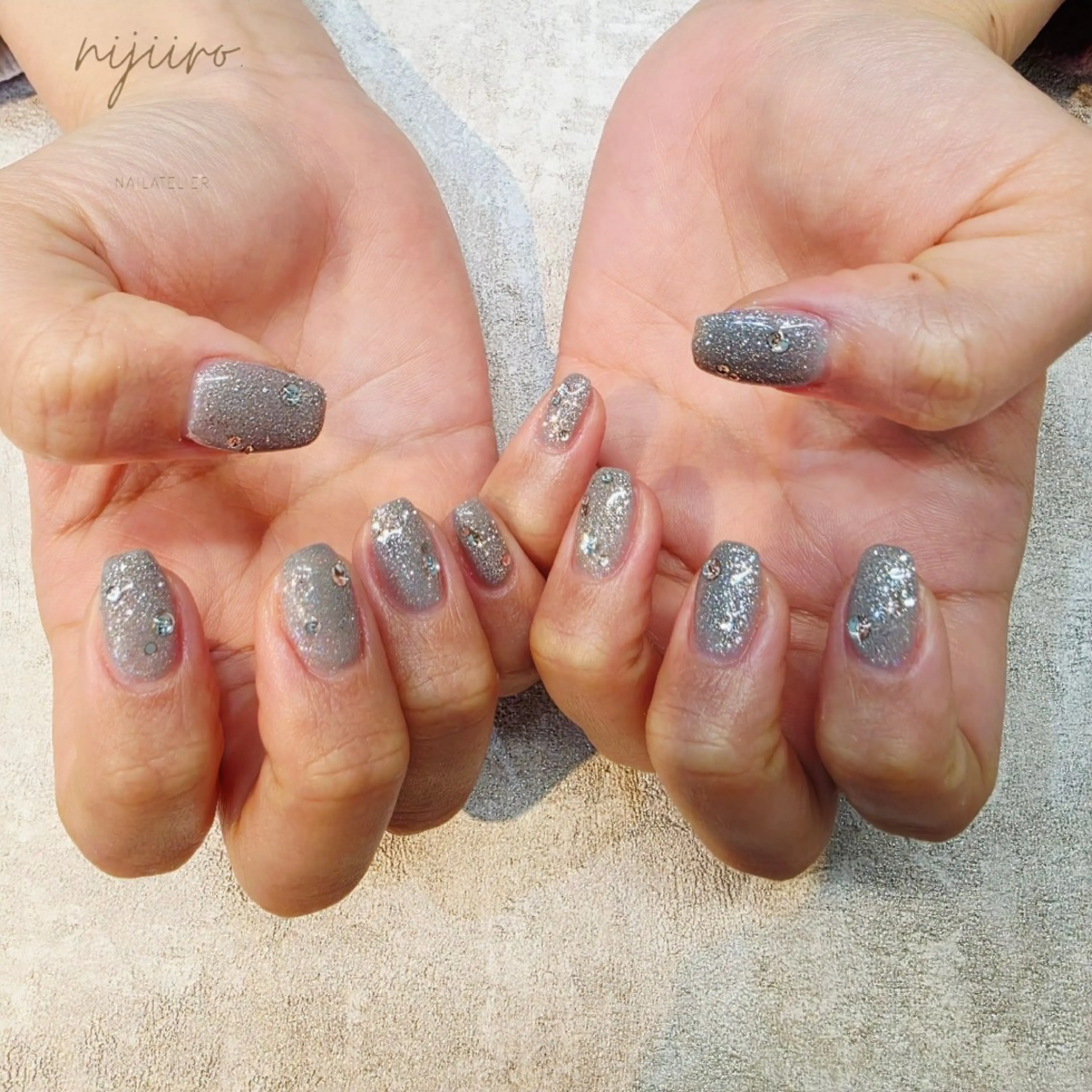 ネイル ハンドネイル nijiiro🌈 サトウのネイルデザイン