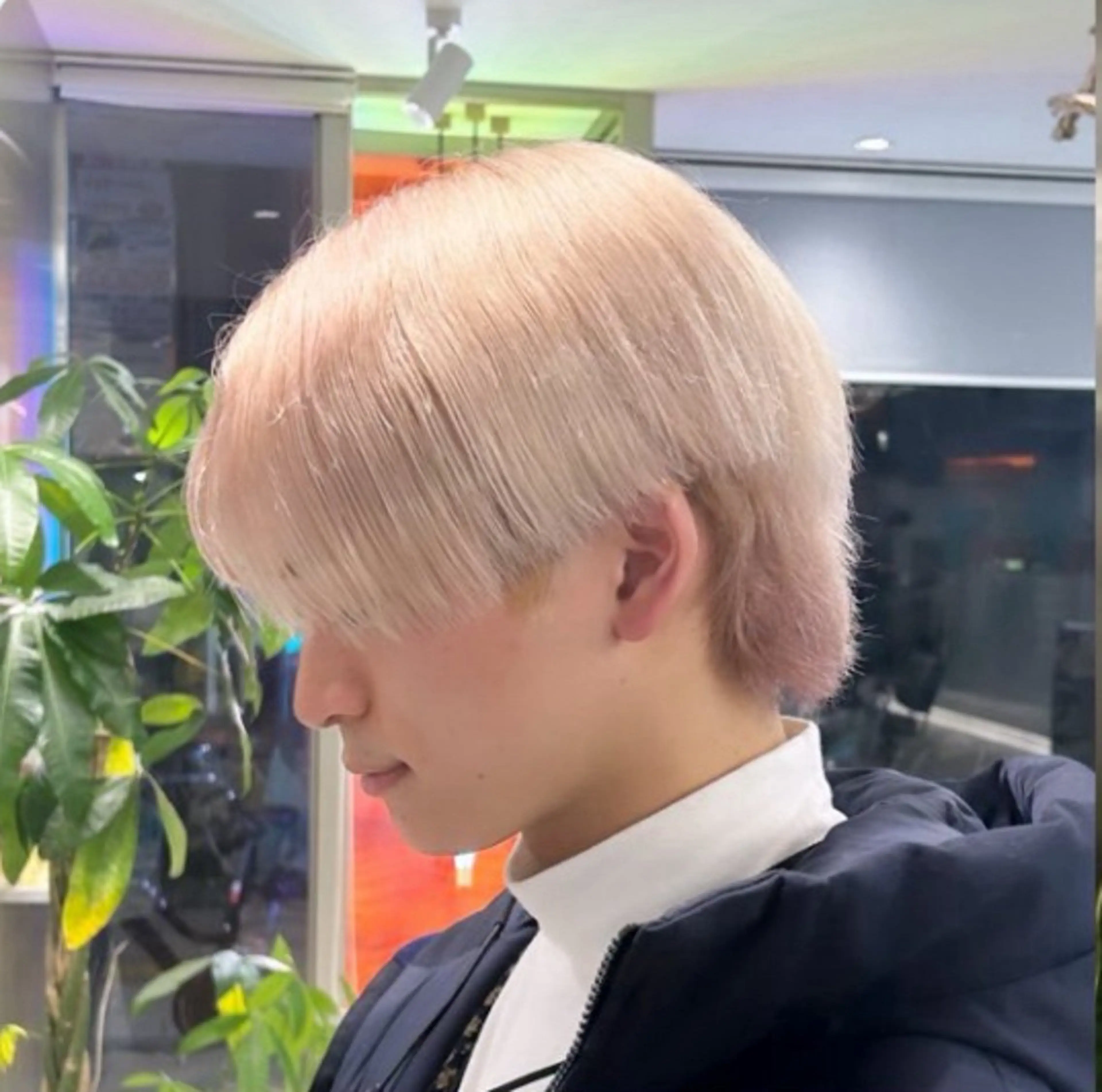 ミディアム カラー ヘアカラー トリートメント メンズ/ボブ/パーマ /くるみのマツエク・マツパデザイン