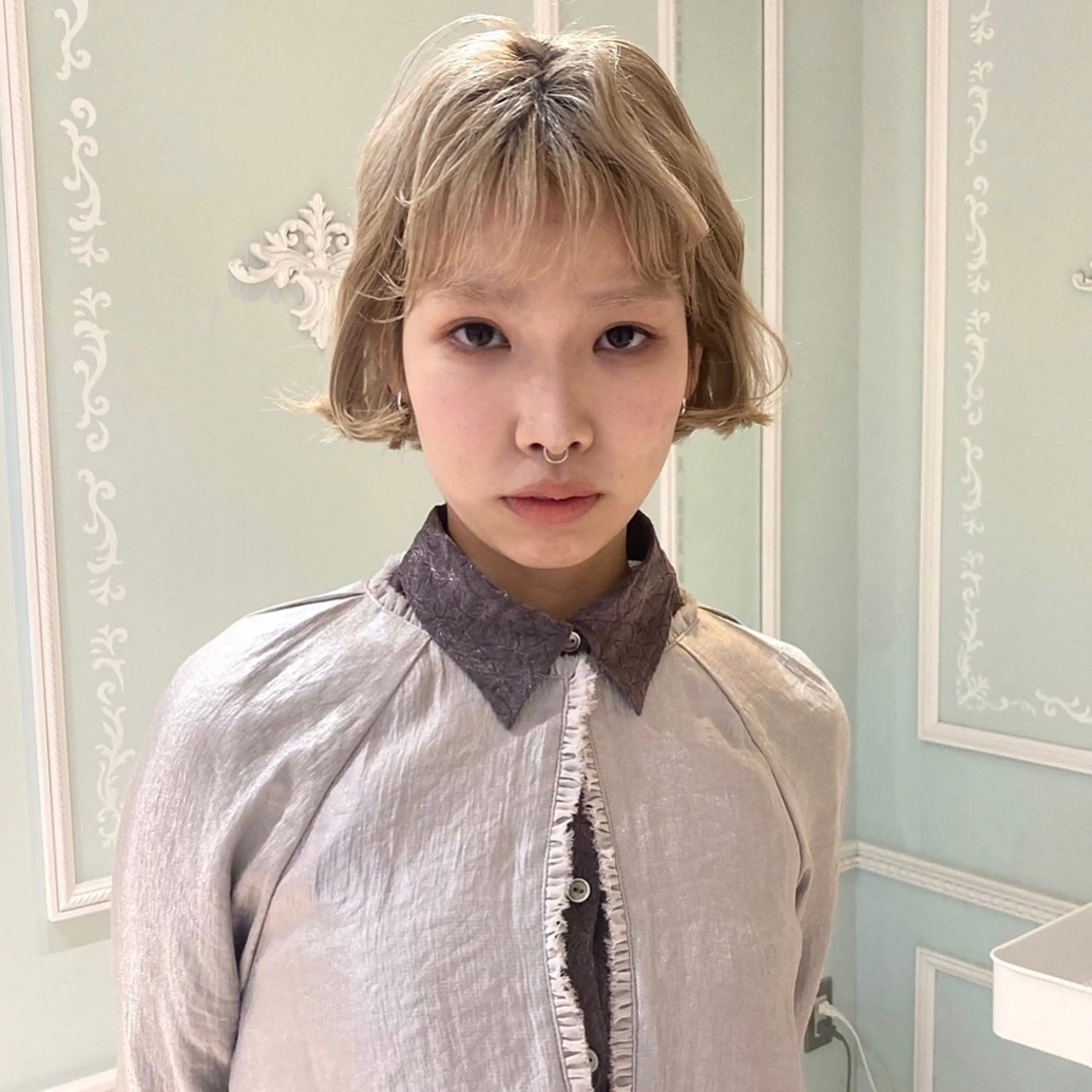 ショート ヘアアレンジ 辰巳 遥萌のヘアスタイル