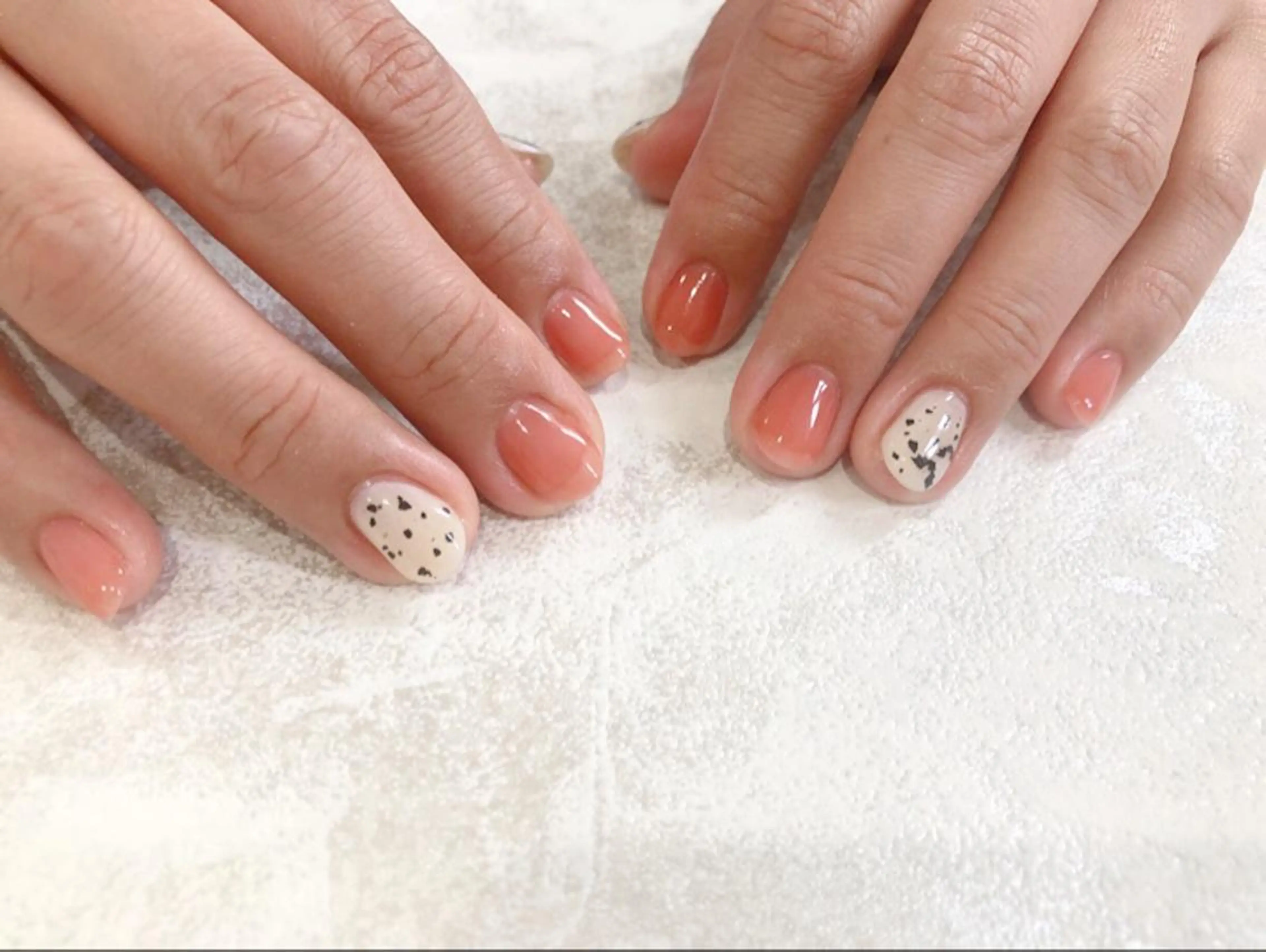 ショート キッズ ネイル ハロウィン ジェルネイル ハロウィン パラジェル Luana nail (ルアナネイル)のネイルデザイン
