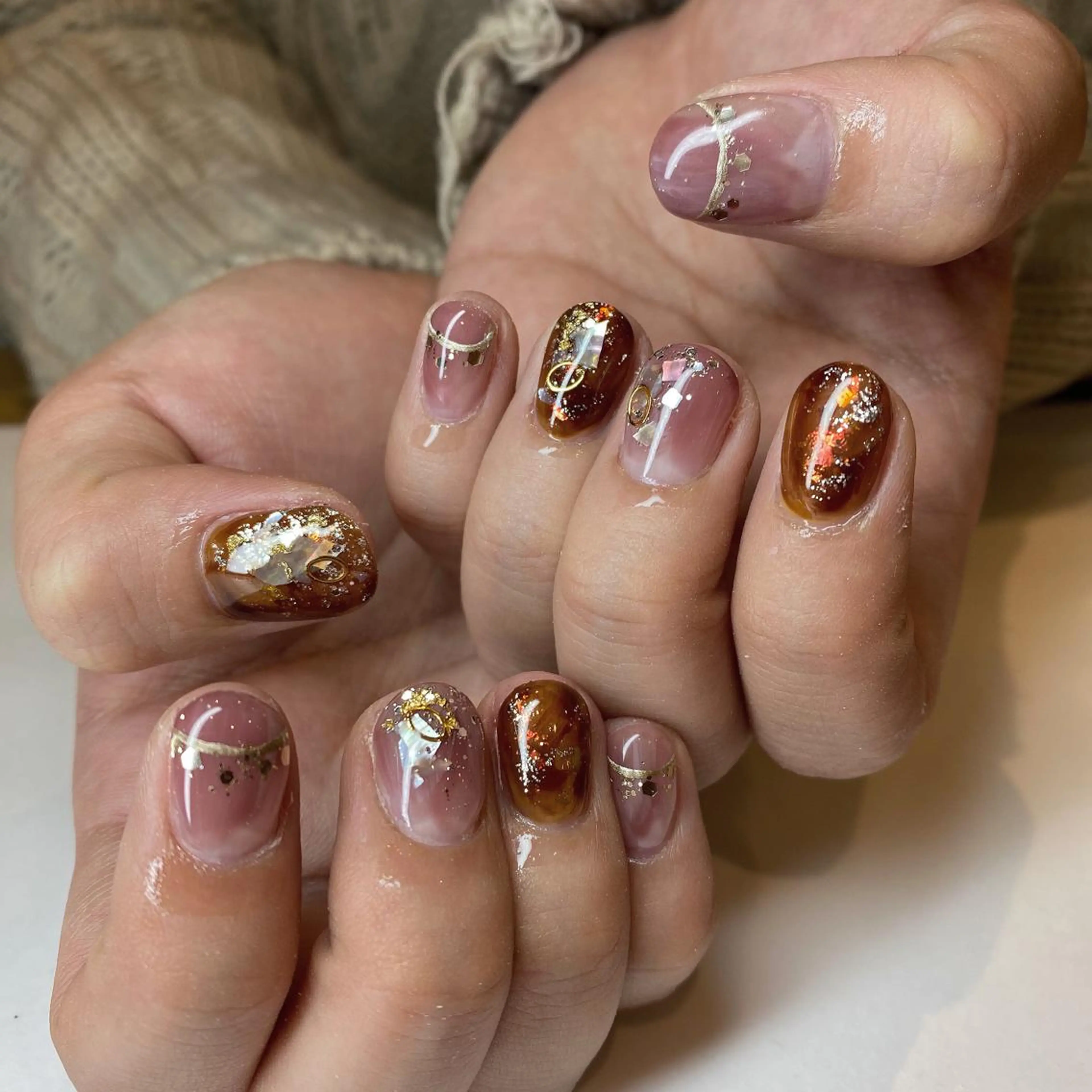 ネイル ハンドネイル 鶴田୨ৎmaison de NALIのネイルデザイン