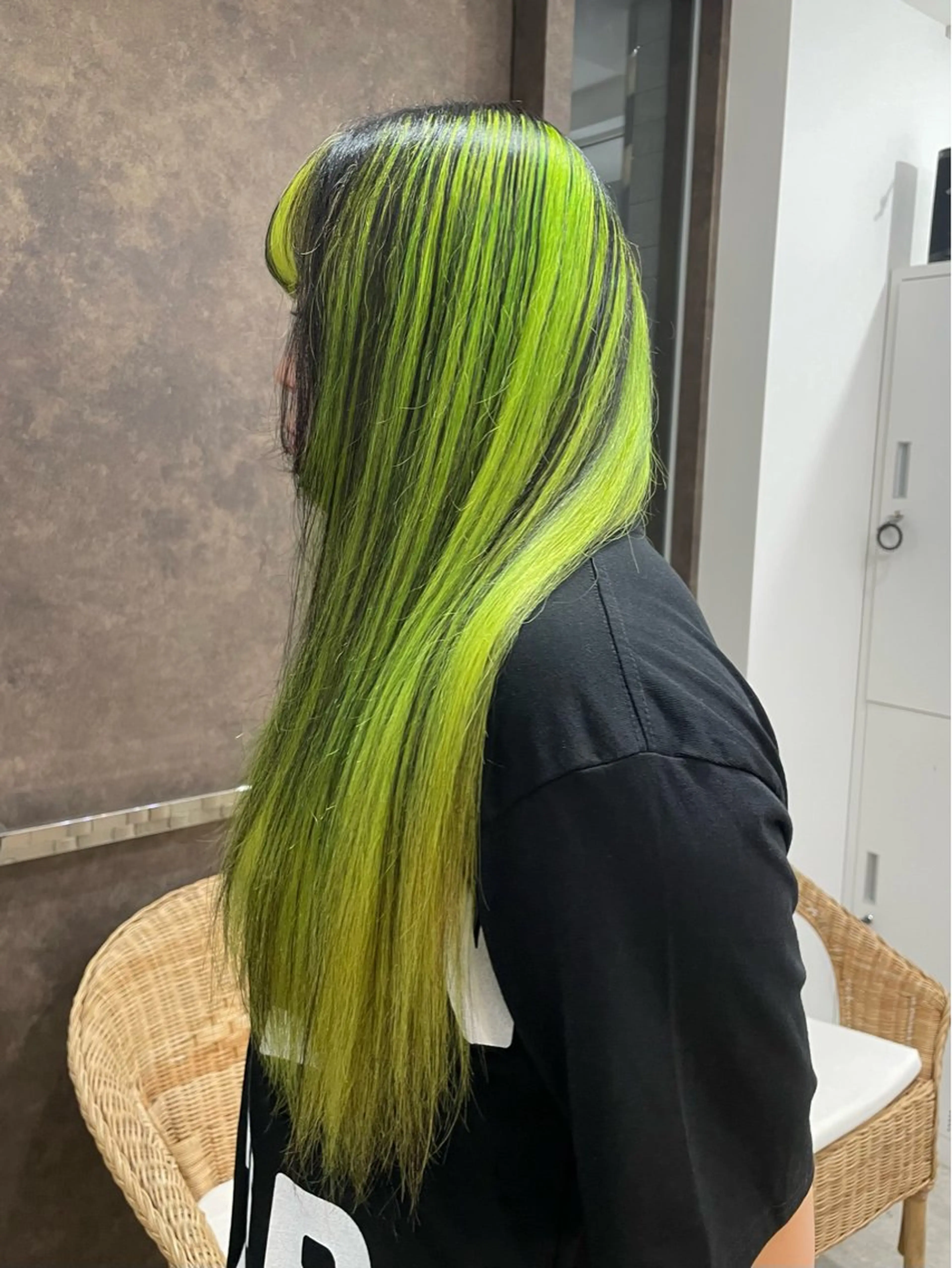 ロング カラー ブリーチ ヘアカラー 艶髪ブリーチカラー /府中/Mizukiのヘアスタイル