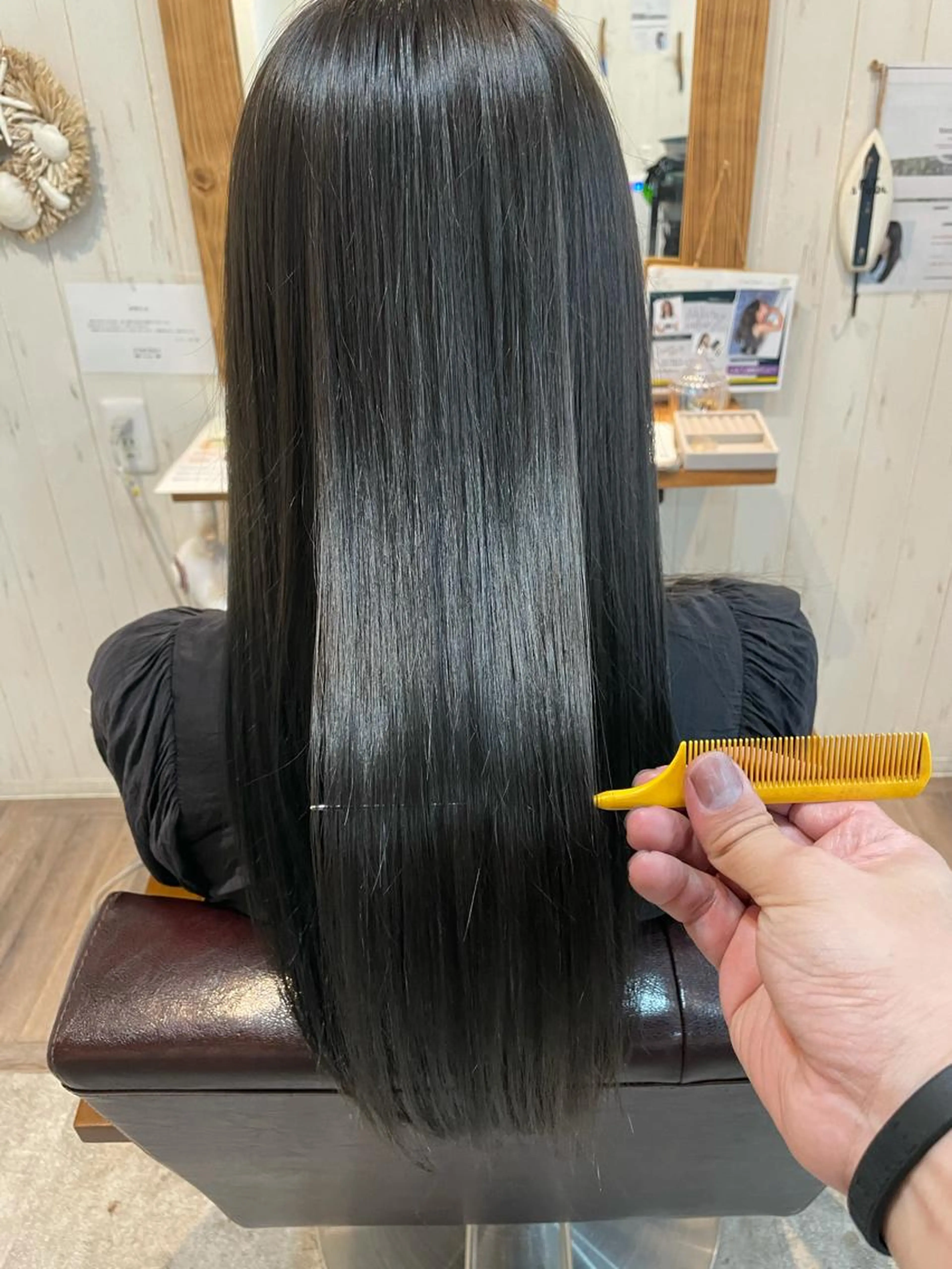 ☆癒しのヘアエステコース💆💆‍♀️カット＋髪質改善カラー＋ヘアエステの写真