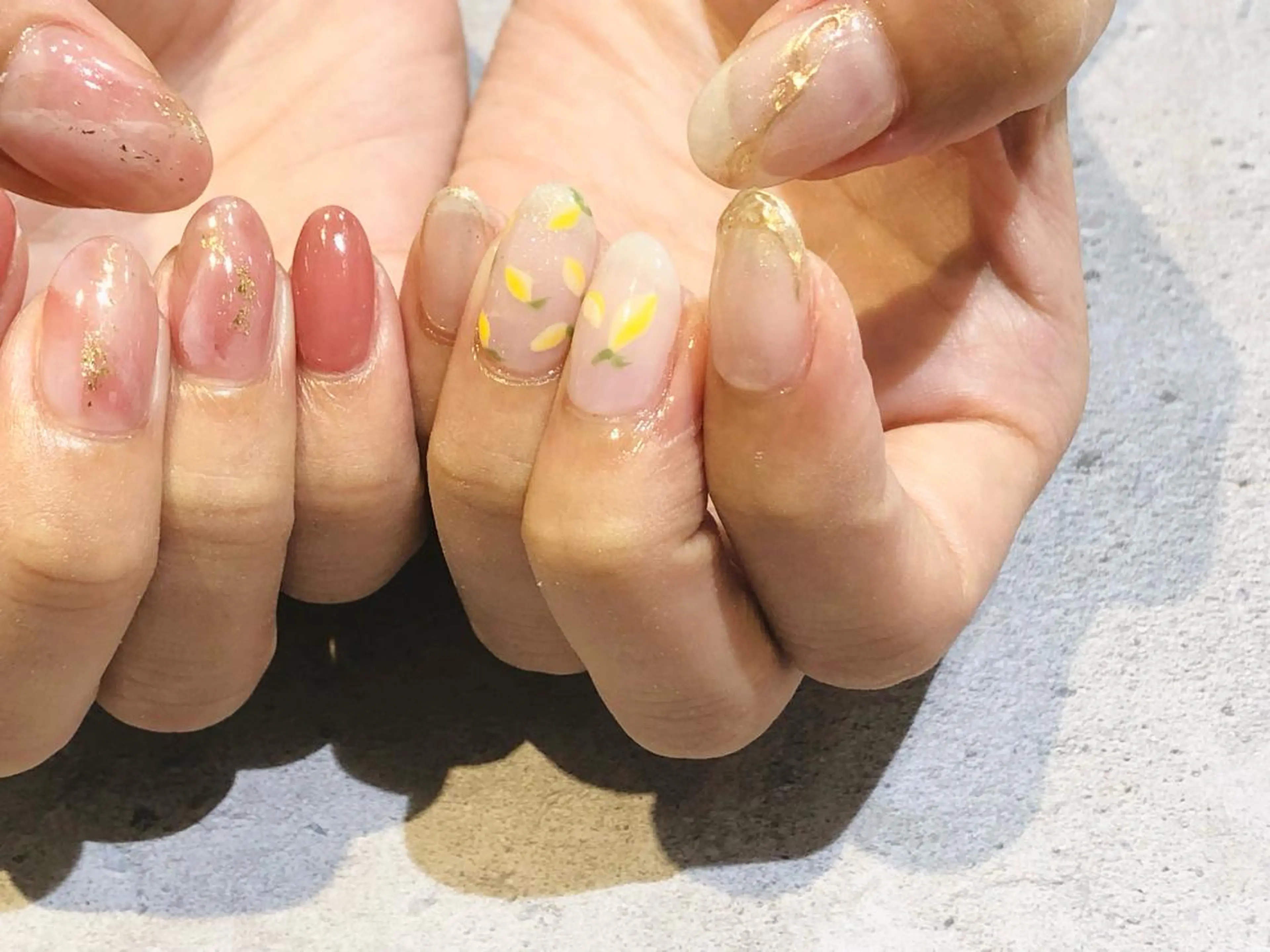 ネイル 舞田 苑香のネイルデザイン