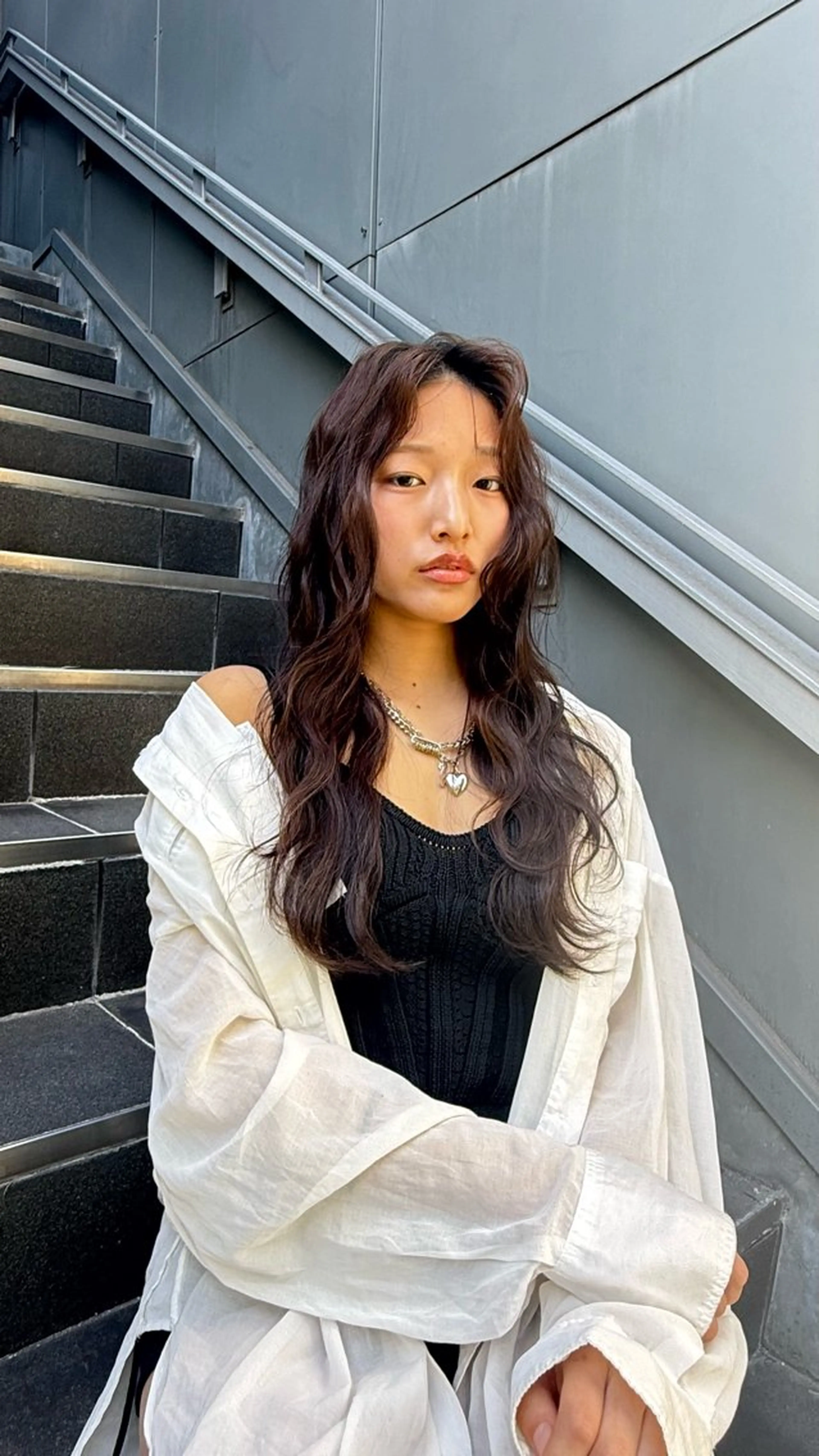 ロング カラー ヘアカラー トリートメント "Daisy" Rio /大名・天神のヘアスタイル